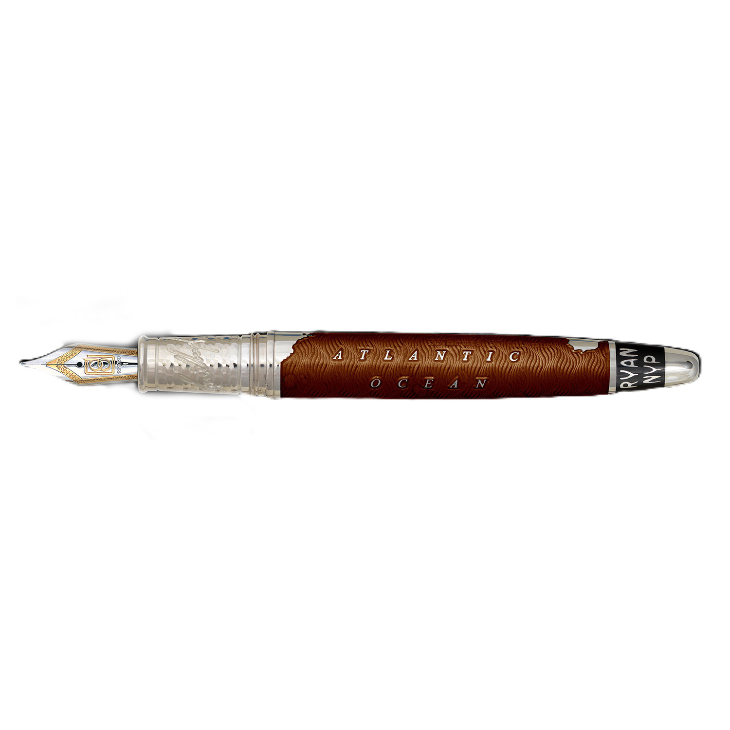 David Oscarson Spirit of St. Louis Liquid Coffee Pluma estilográfica