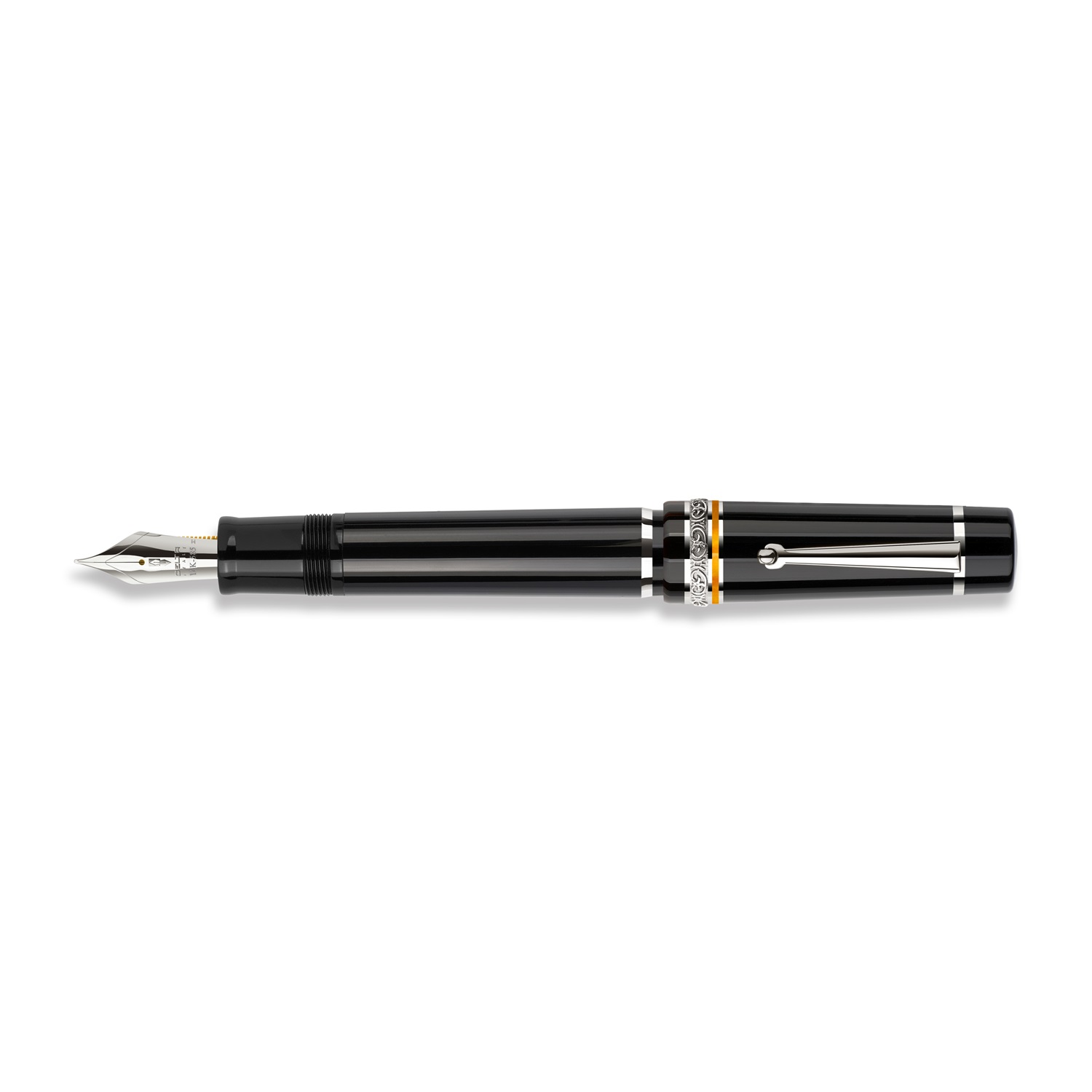 Delta Magnifica Orange Oversize ST Fountain pen