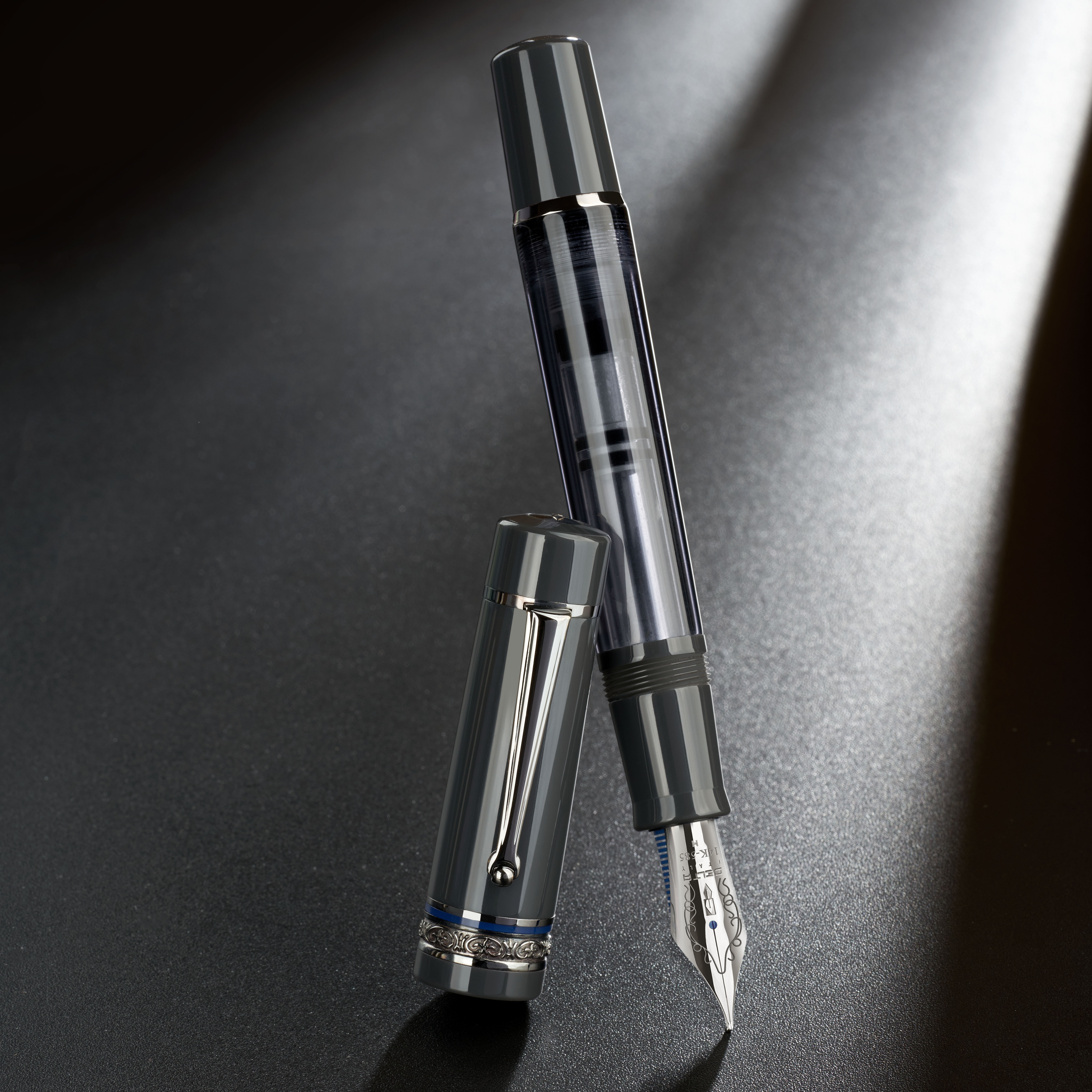 Delta Mid-Size-Plus Royal Green ST Stylo plume