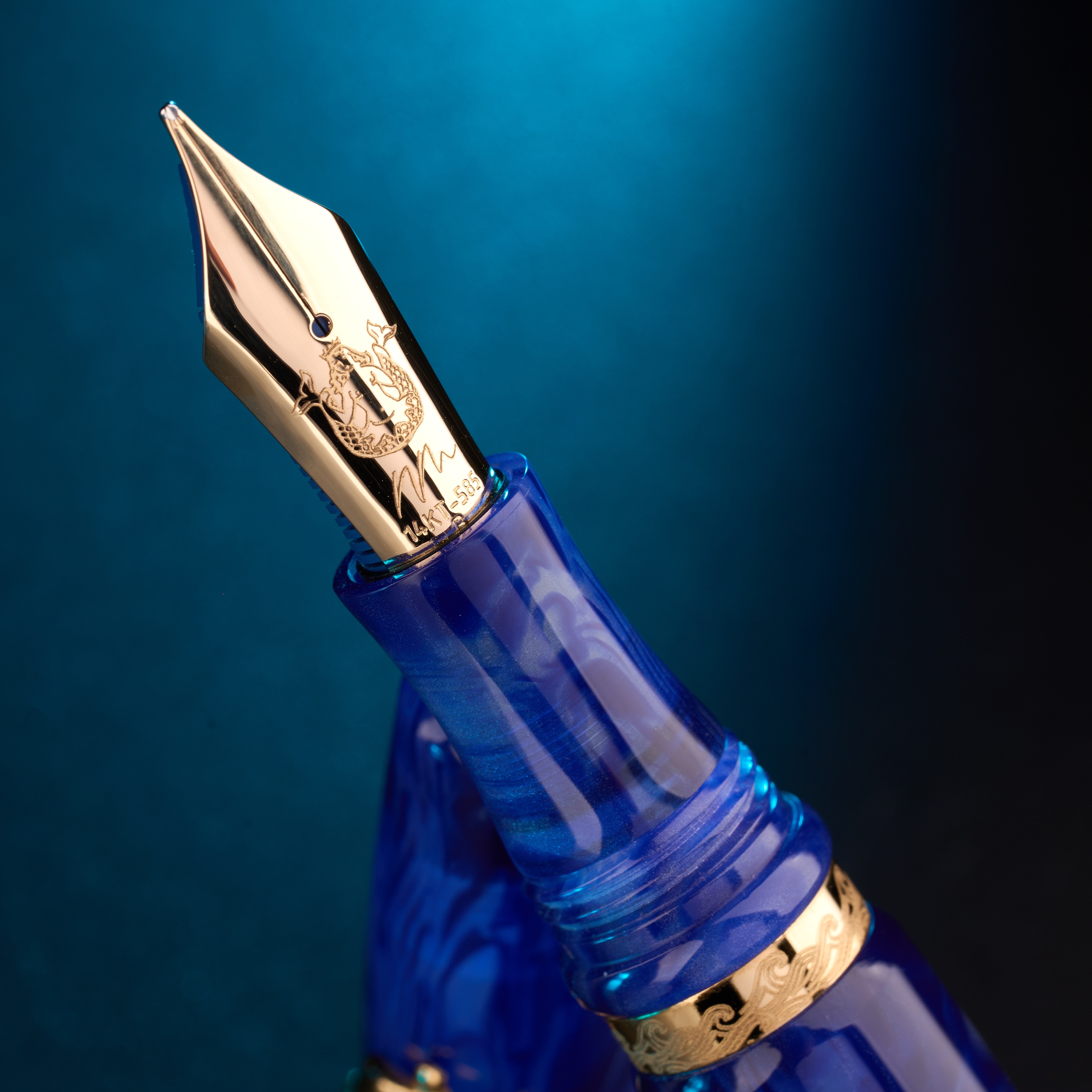 Nino Marino Signature Columbus Gold Fountain pen