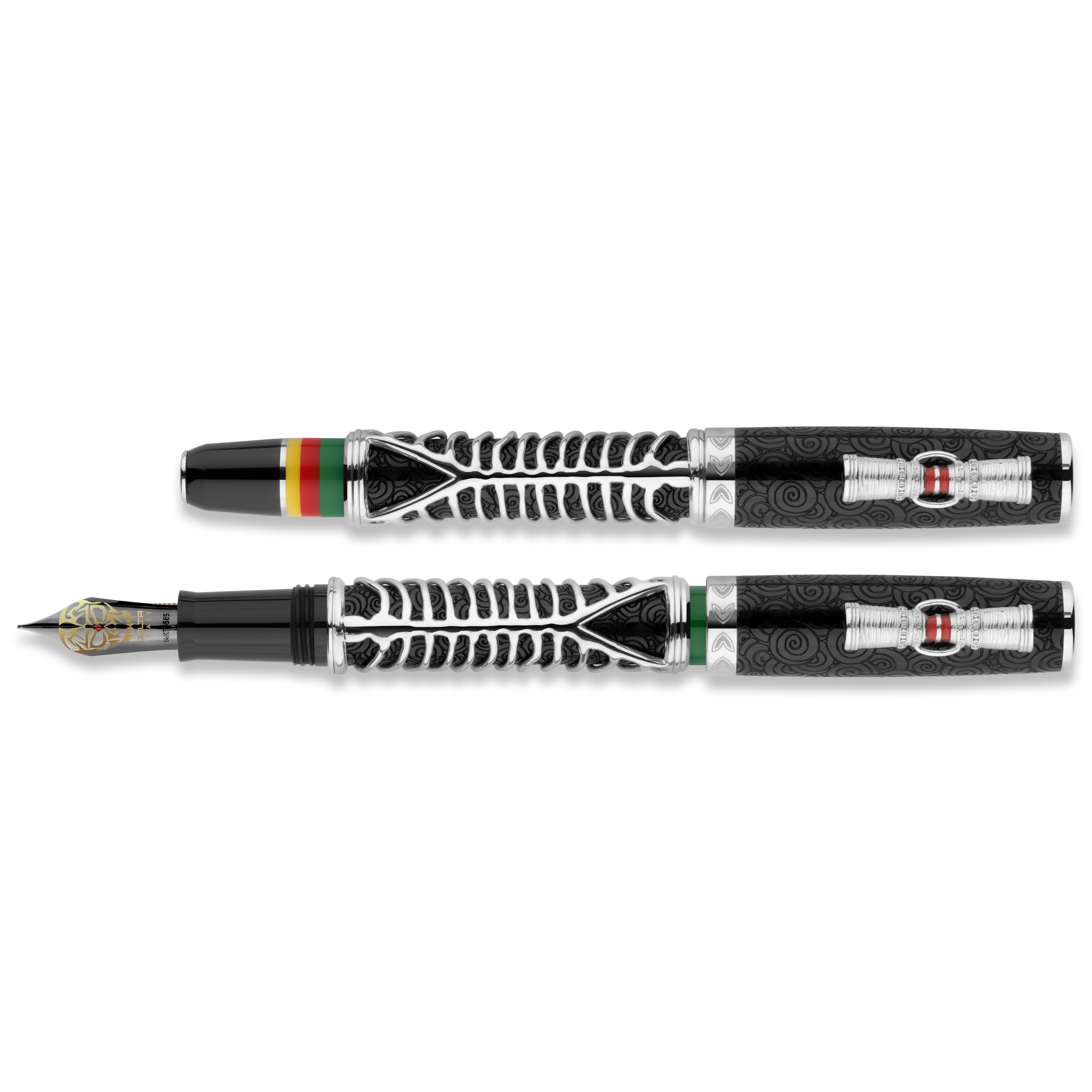 Delta Indigenous Simbu Black Sterling Silver LE ST Vulpen