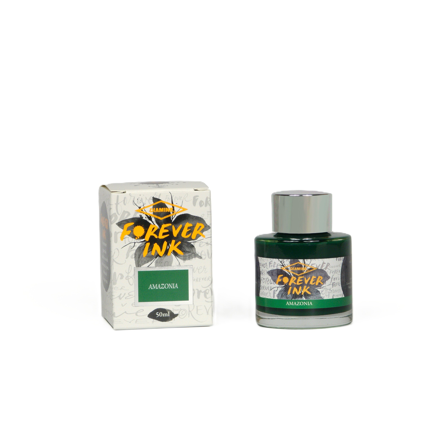 Diamine Forever Ink Amazonia Green 50ml Frasco de tinta