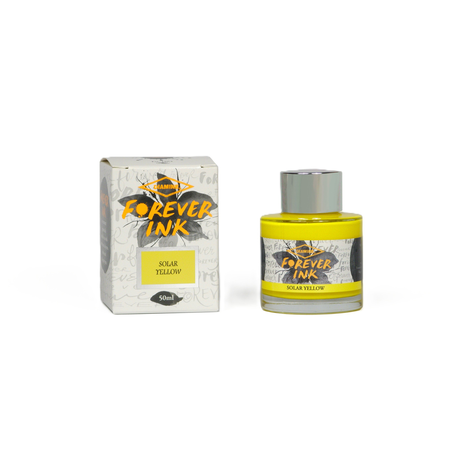Diamine Forever Ink Solar Yellow 50ml Inktpot