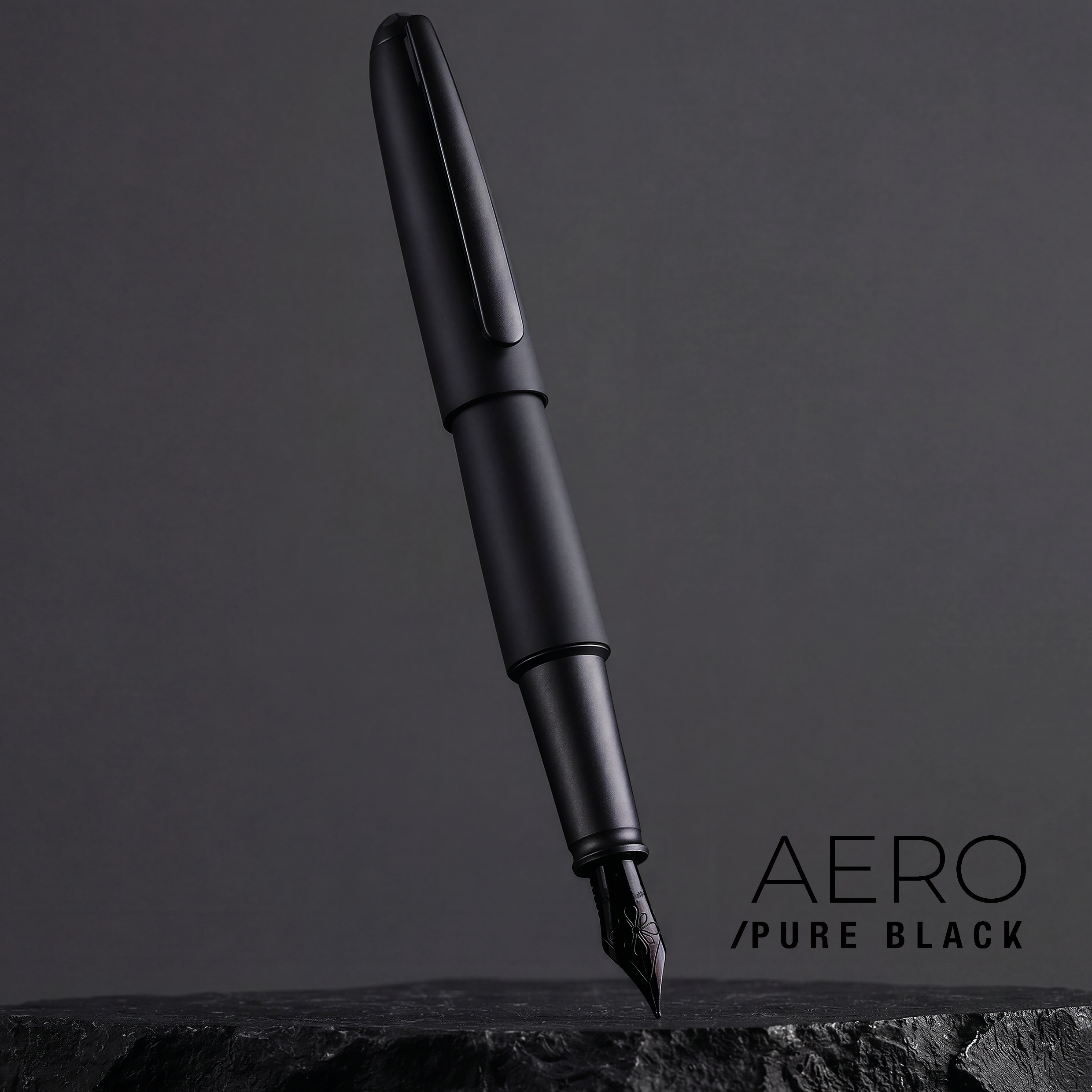 Diplomat Aero Pure Black Special Edition Vulpen