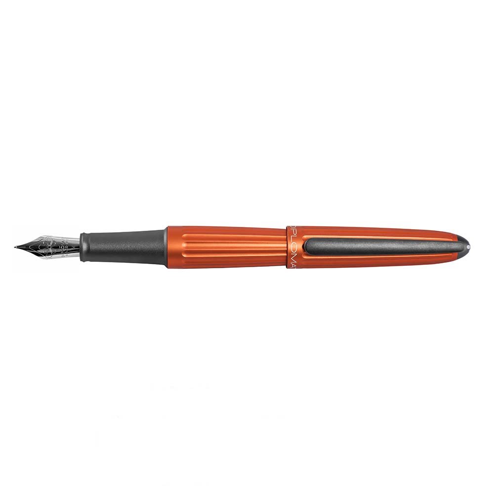 Diplomat Aero Matte Orange Vulpen