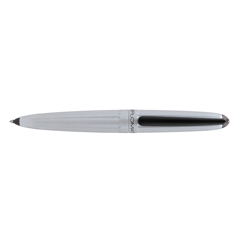 Diplomat Aero Pearl White Ballpoint