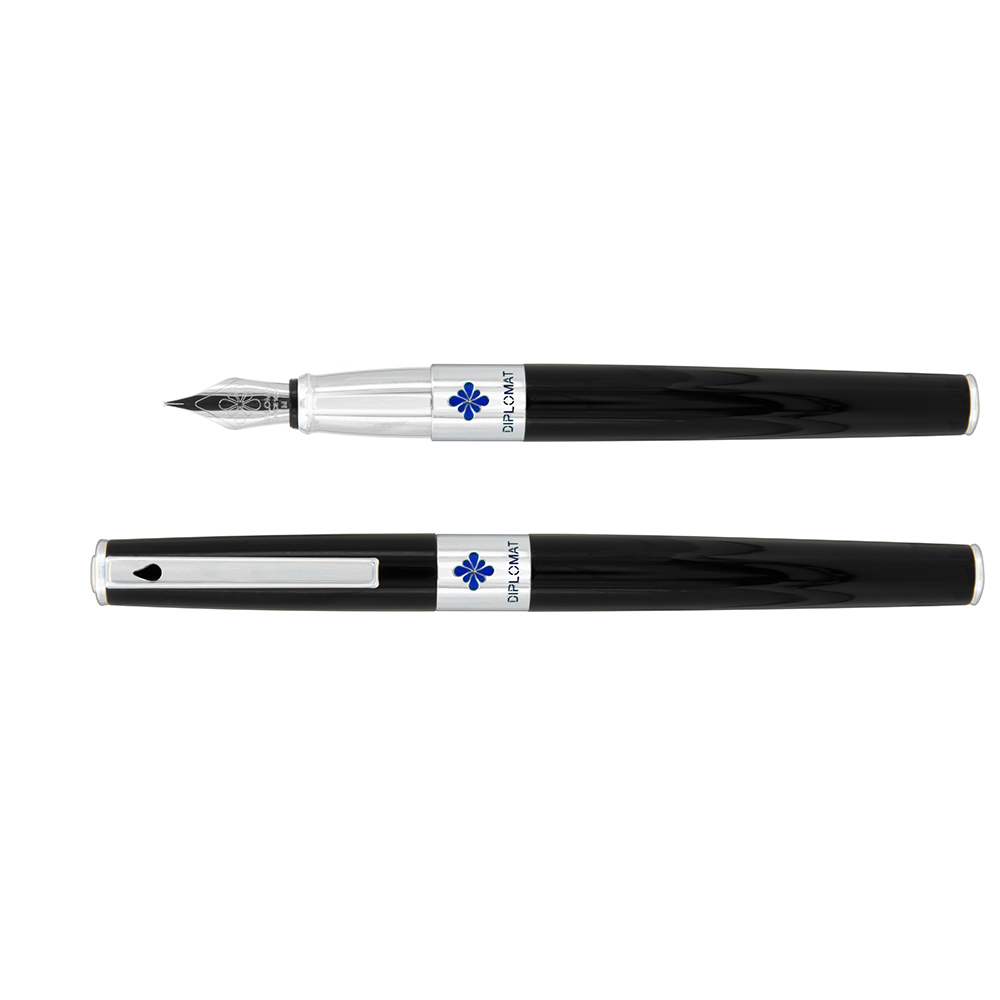 Diplomat CLR Black Lacquer Fountain pen