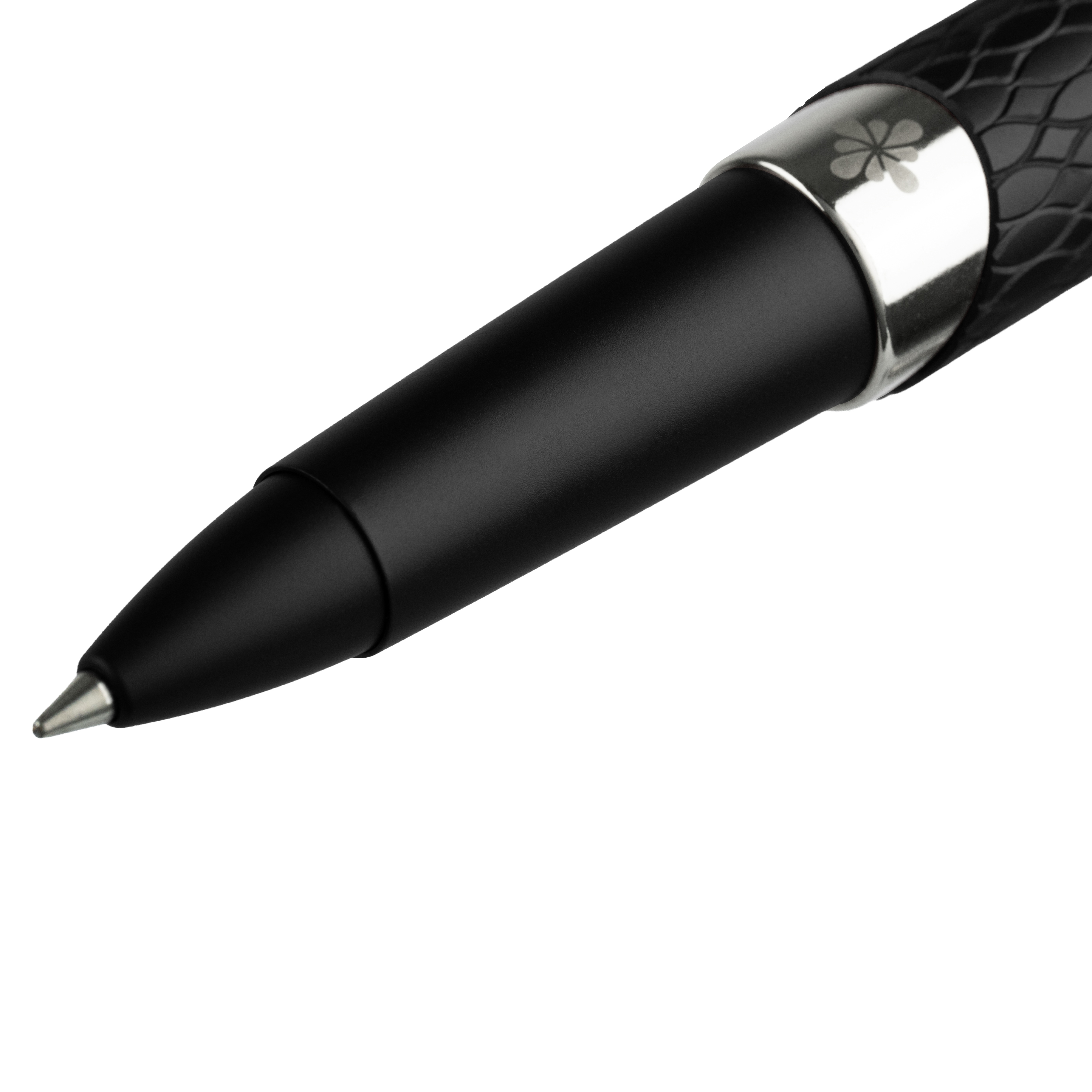 Diplomat Cobra Matte Black Guilloche Rollerball