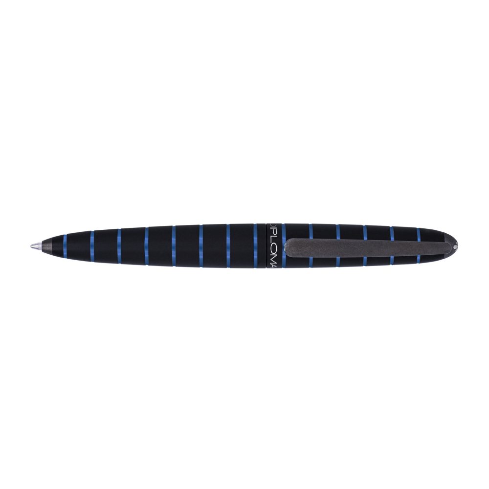 Diplomat Elox Black Blue Esferográfica