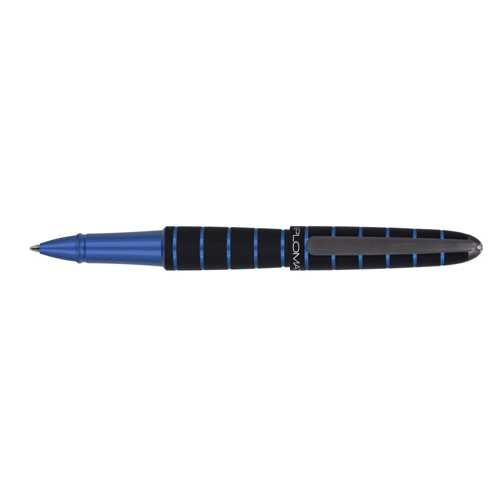 Diplomat Elox  Black Blue Rollerball
