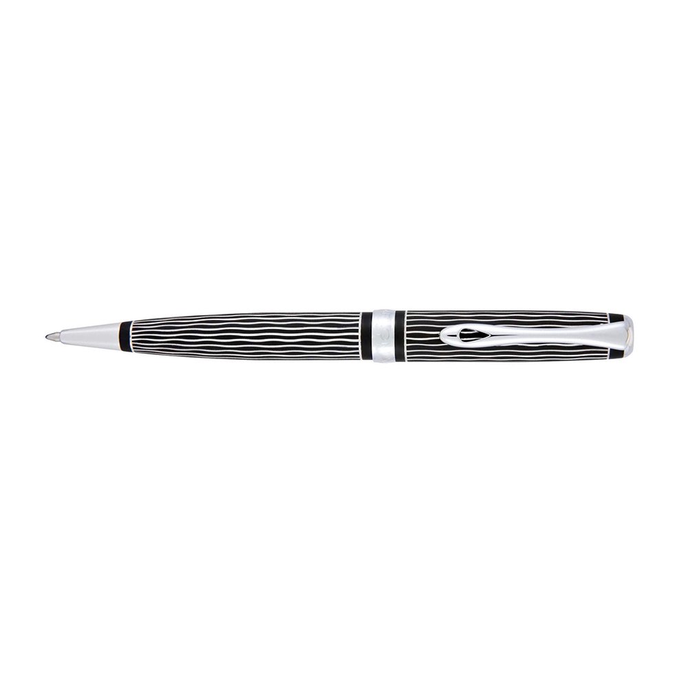 Diplomat Excellence A Lapis Black Waves Guilloche Ballpoint