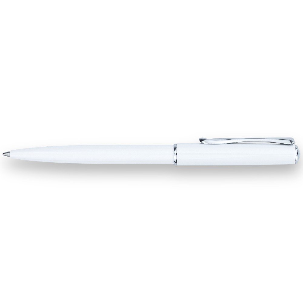 Diplomat Traveller Snowhite Chrome Ballpoint