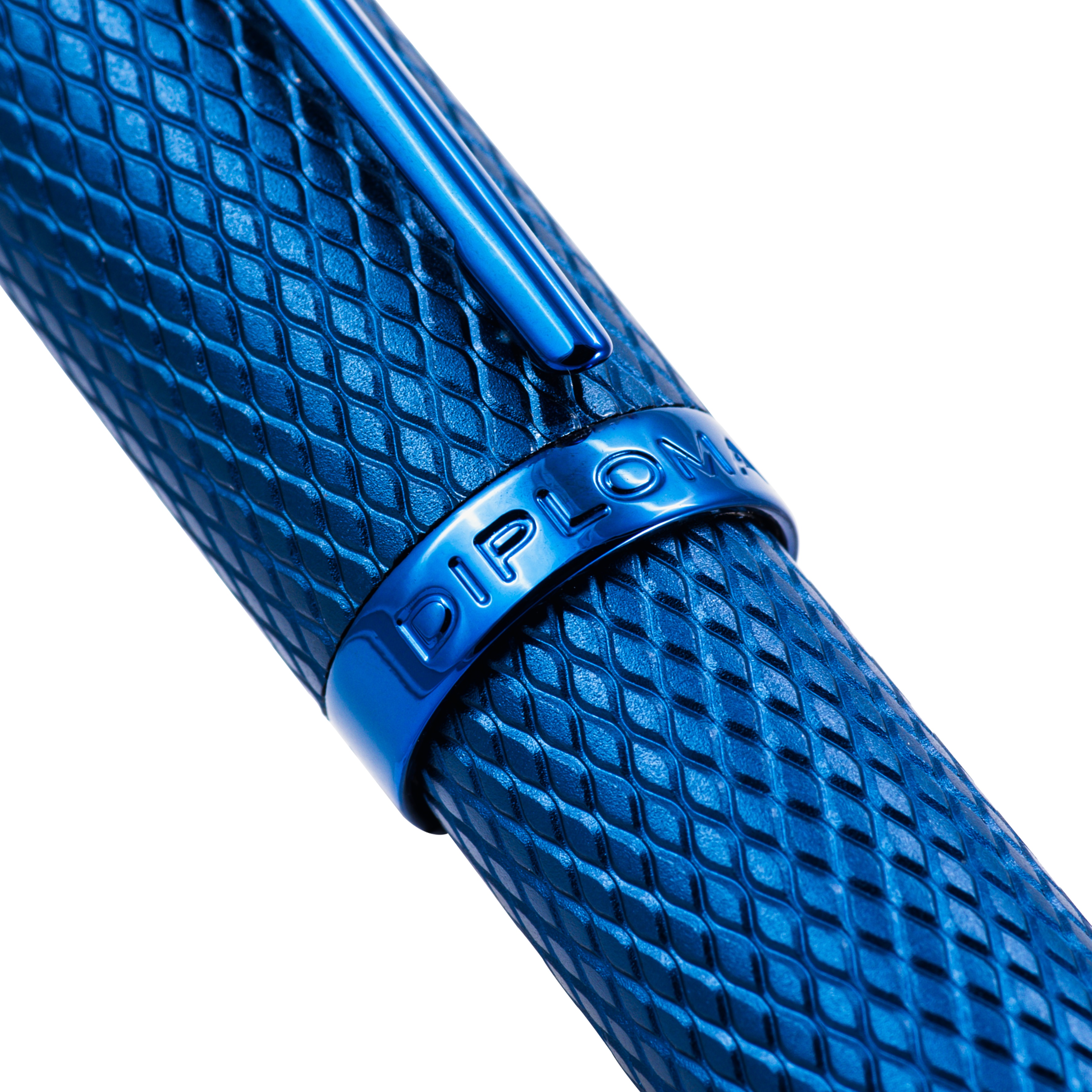 Diplomat Viper Blue Guilloche Fountain pen