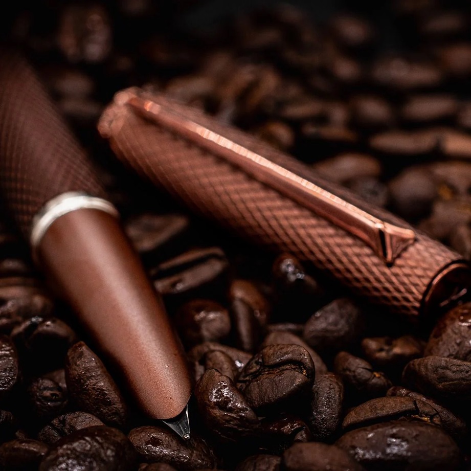 Diplomat Viper Brown Guilloche Vulpen