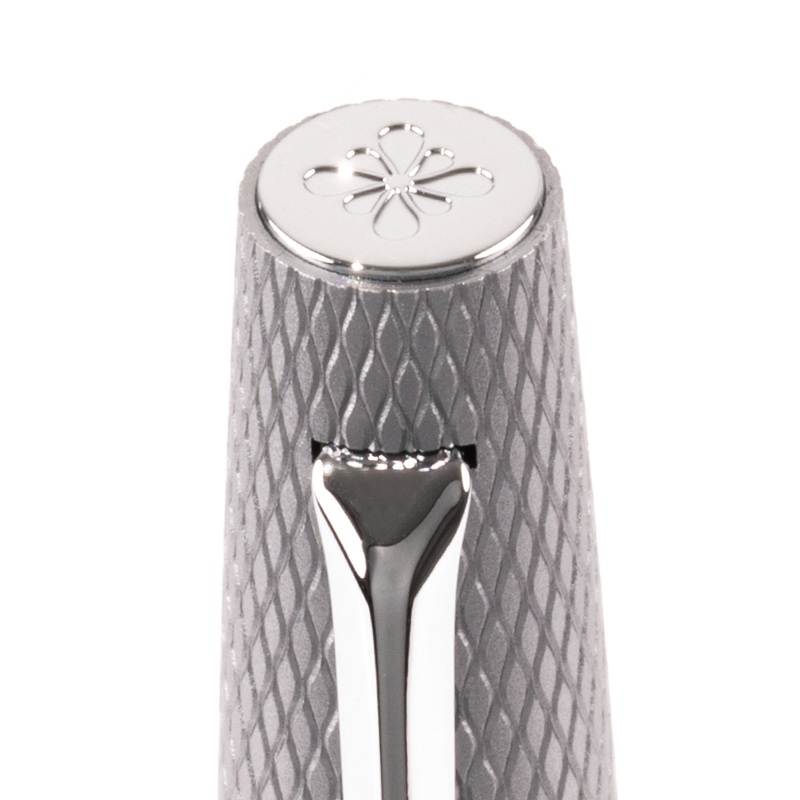 Diplomat Viper Silver Guilloche Rollerball