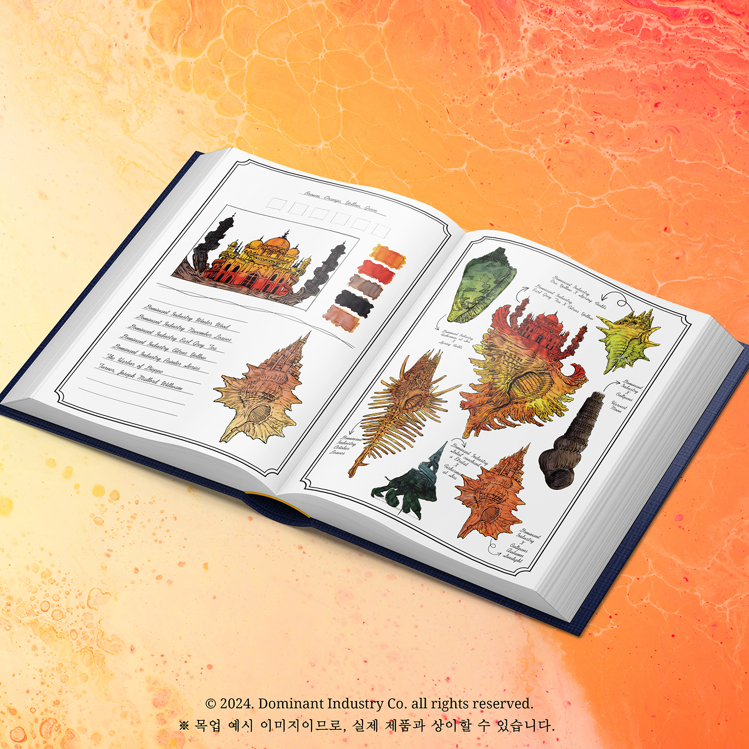 Dominant Industry The Ink Archiving Book: A Log of Atlantis