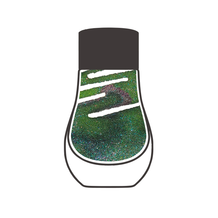 Dominant Industry Pearl No.007 Natural Green 25ml Butelka atramentu
