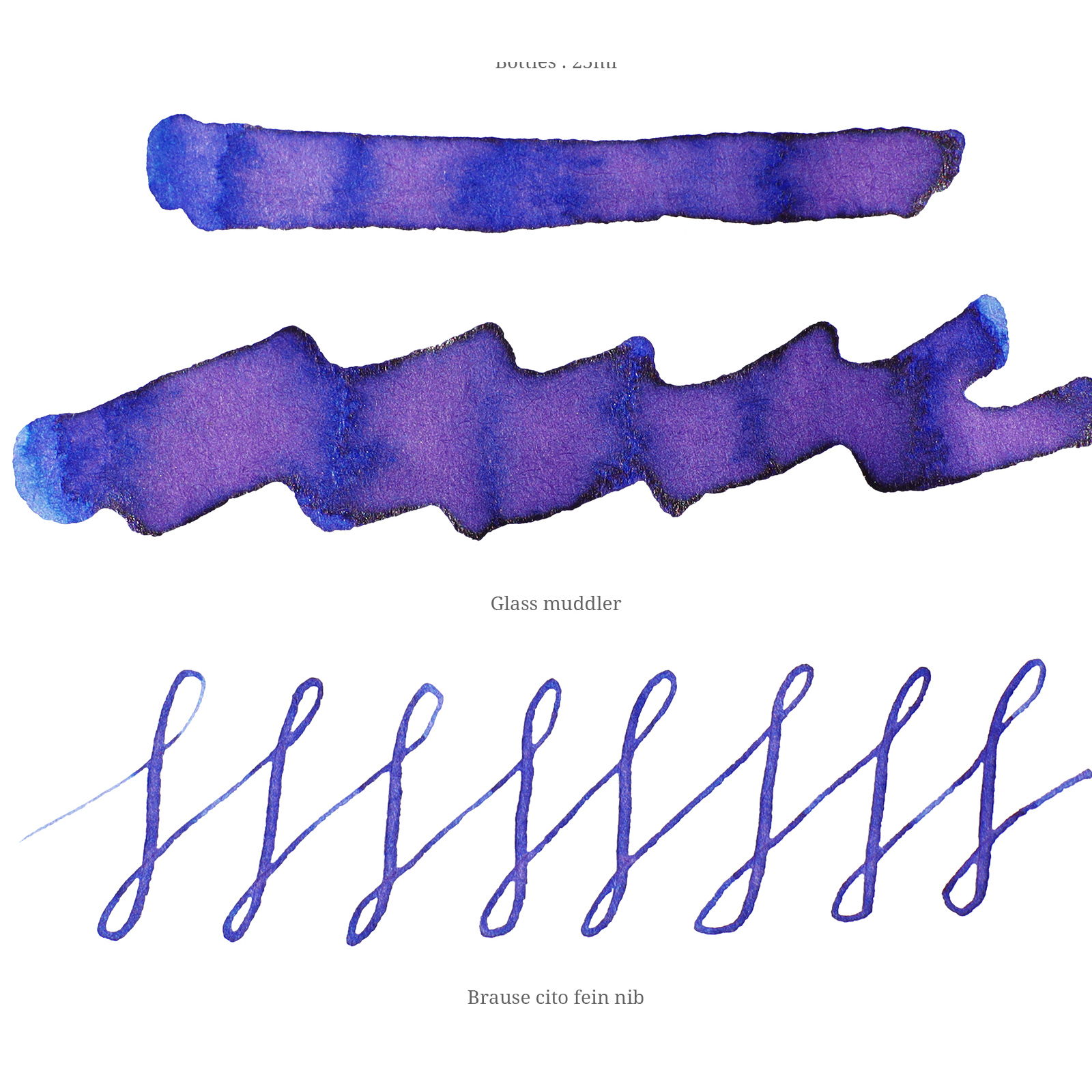 Dominant Industry Standard No.106 Periwinkle Blue 25ml Ink Bottle