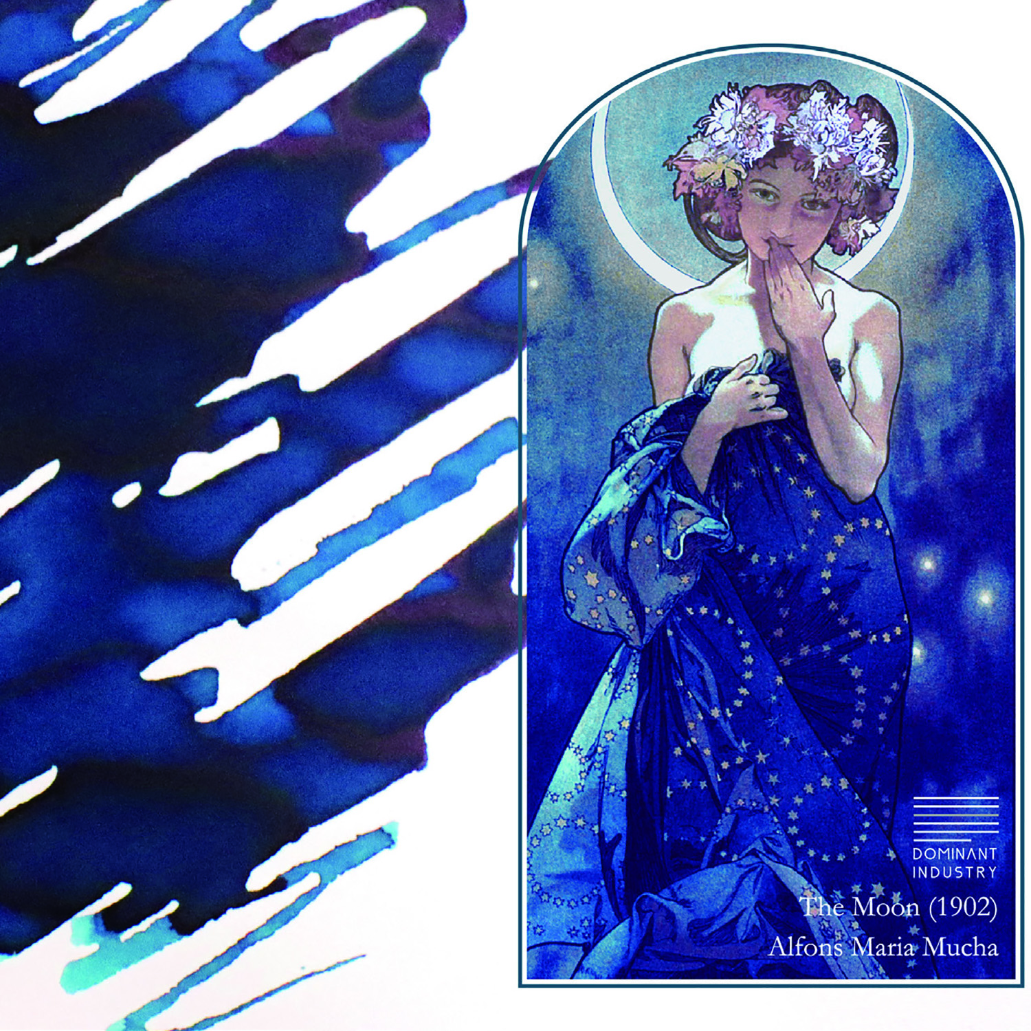 Dominant Industry Painter Series Alphonse Mucha No.122 The Moon 25ml Inktpot