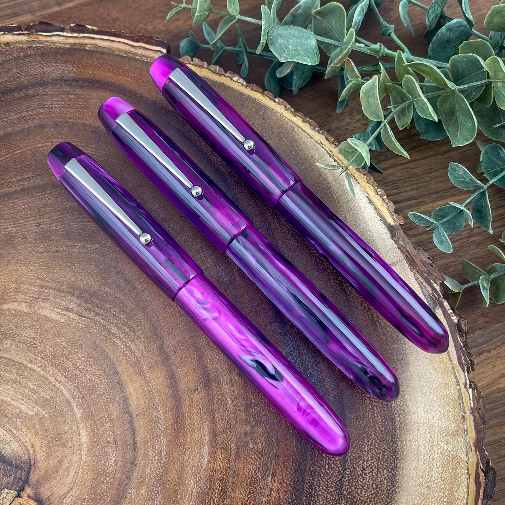 Edison Collier Ancient Orchid ST Fountain Pen