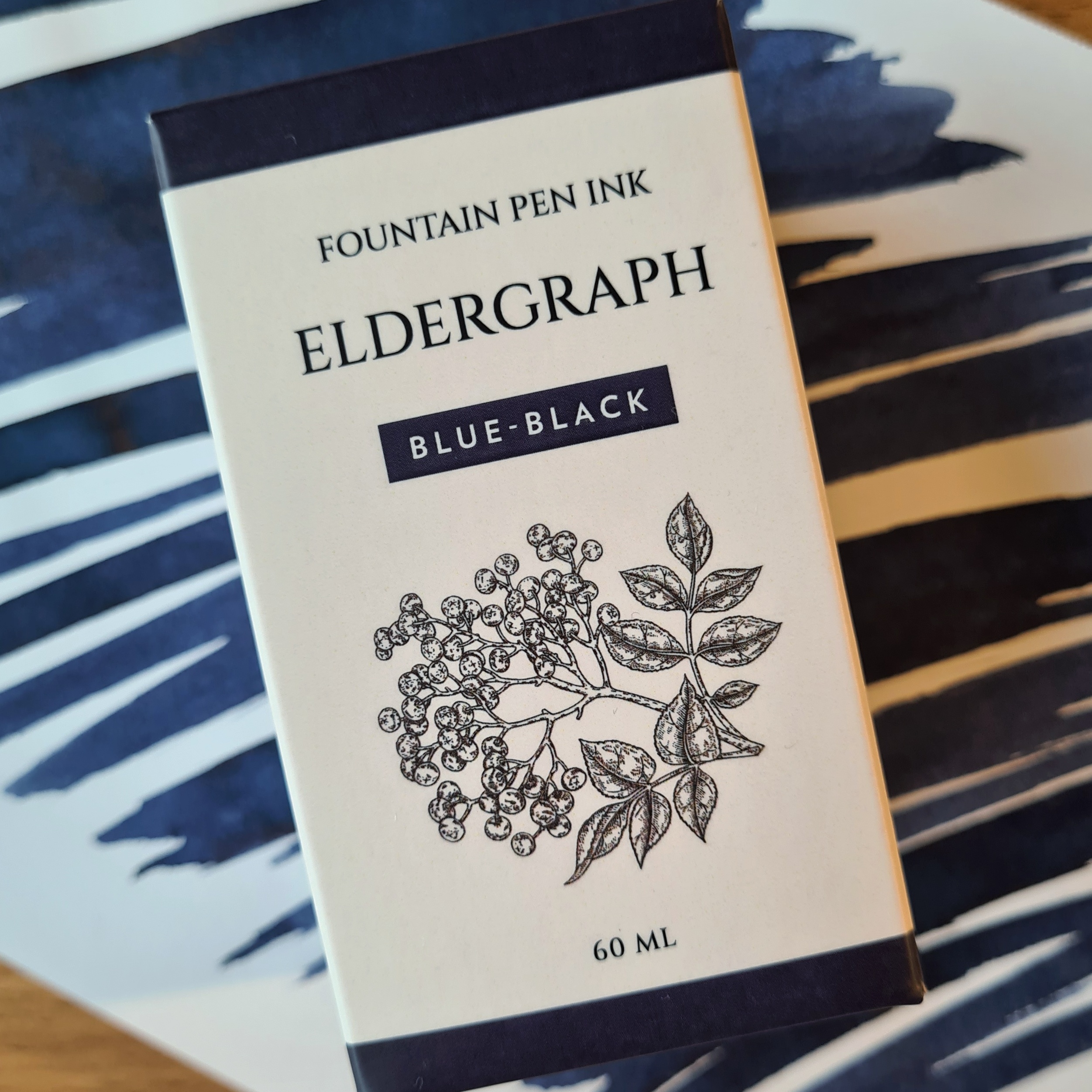 Eldergraph Blue-Black 60ml Butelka z atramentem