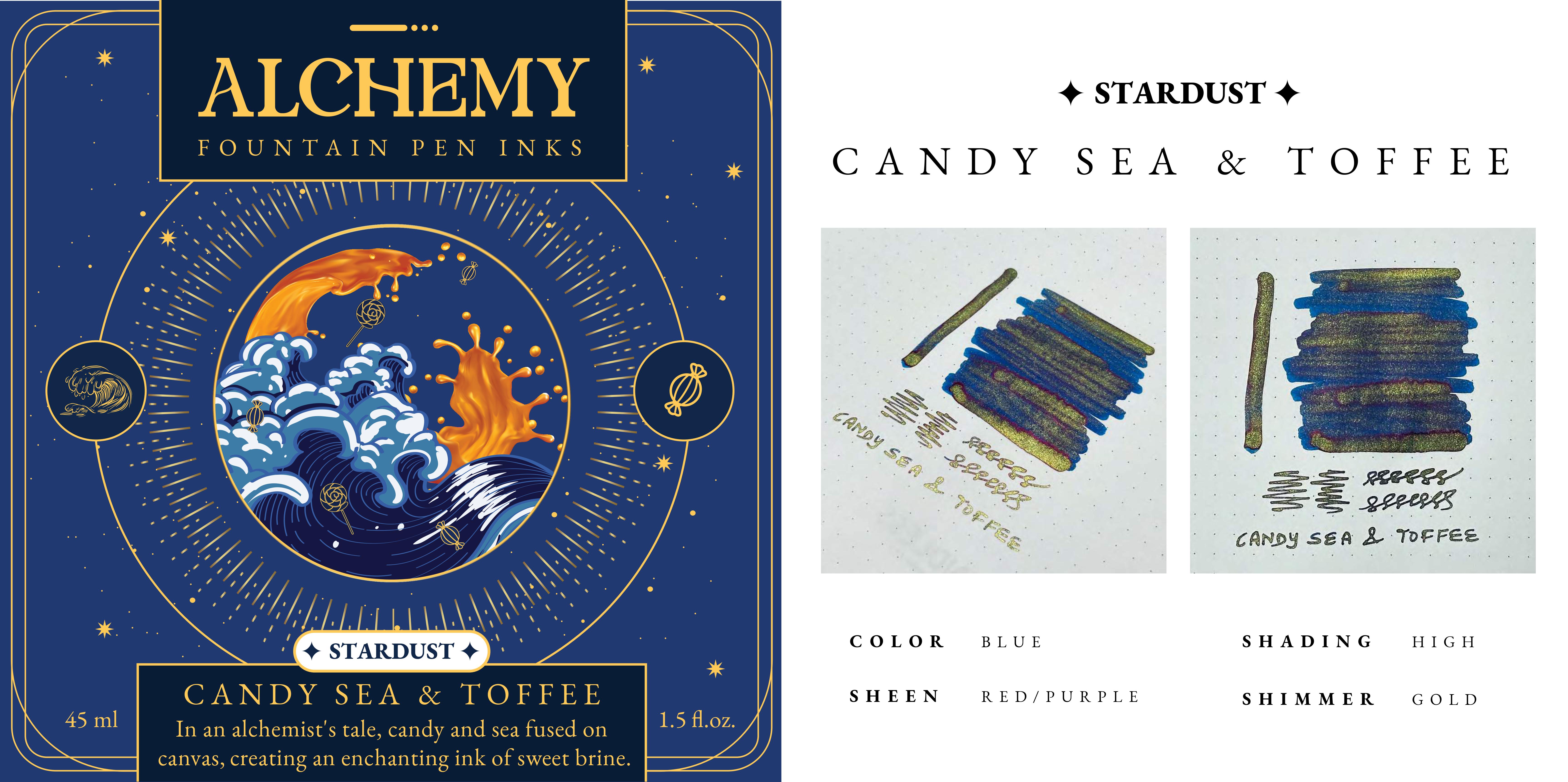 Endless Alchemy Candy Sea & Toffee 45ml Garrafa de tinta
