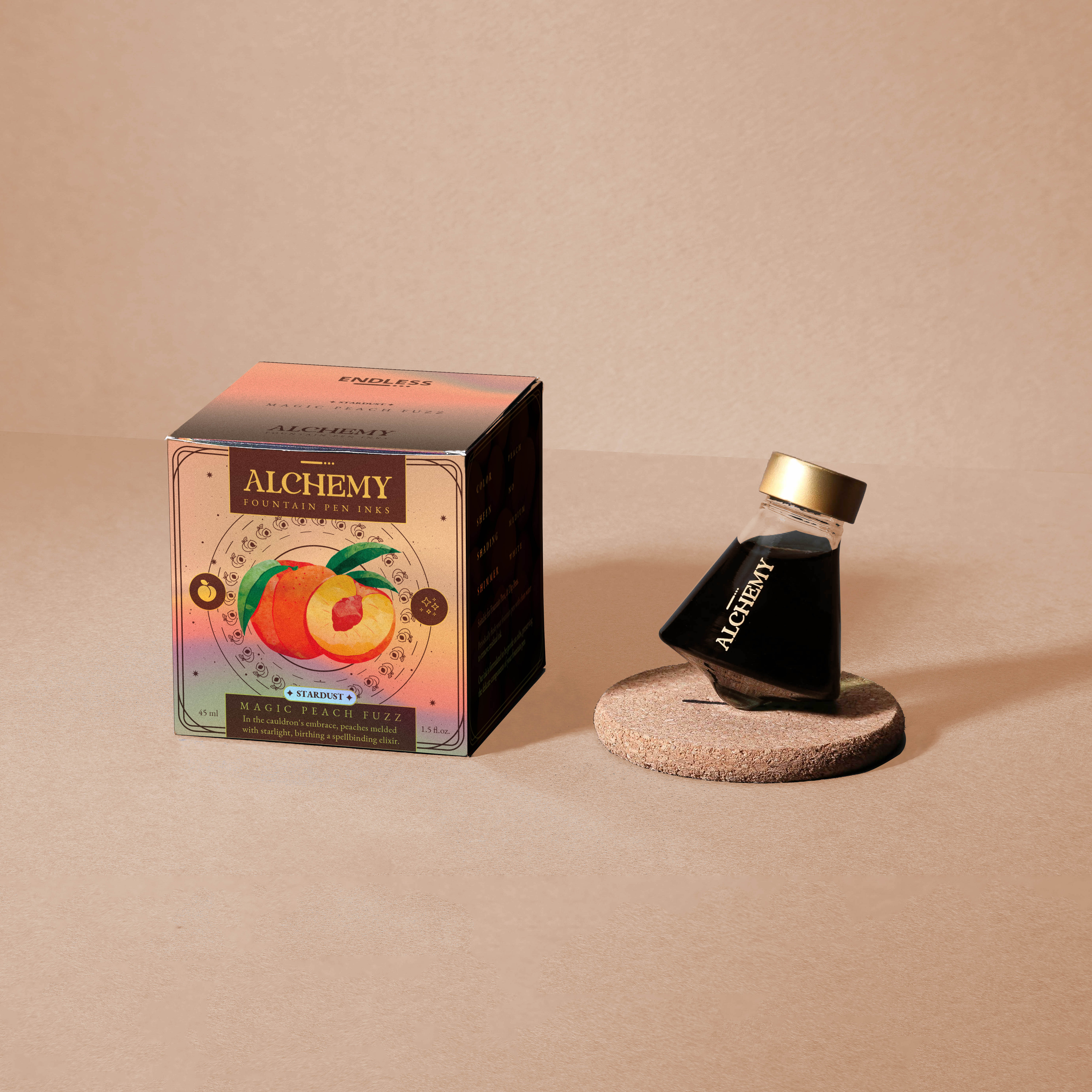 Endless Alchemy Magic Peach Fuzz 45ml Garrafa de tinta