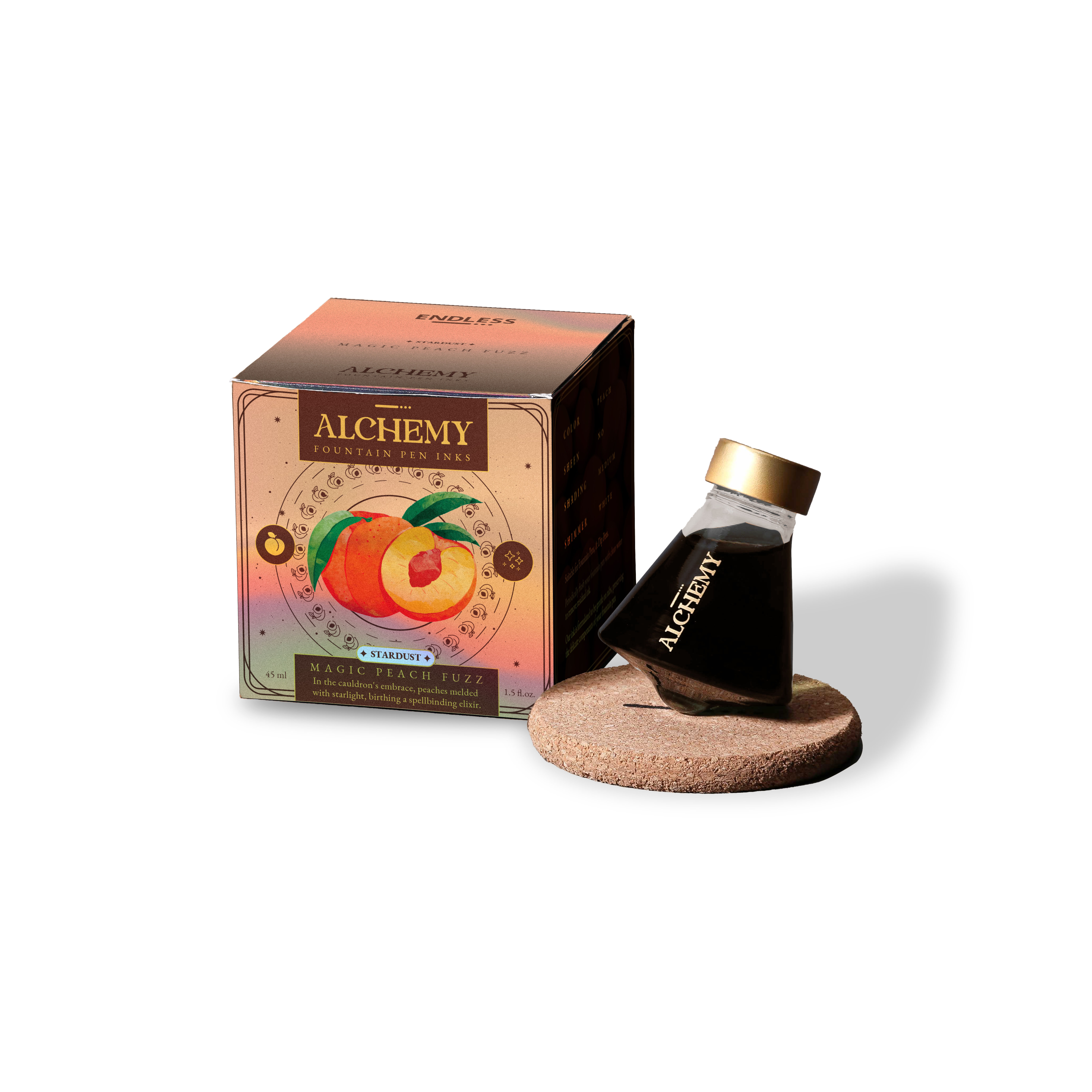 Endless Alchemy Magic Peach Fuzz 45ml Garrafa de tinta