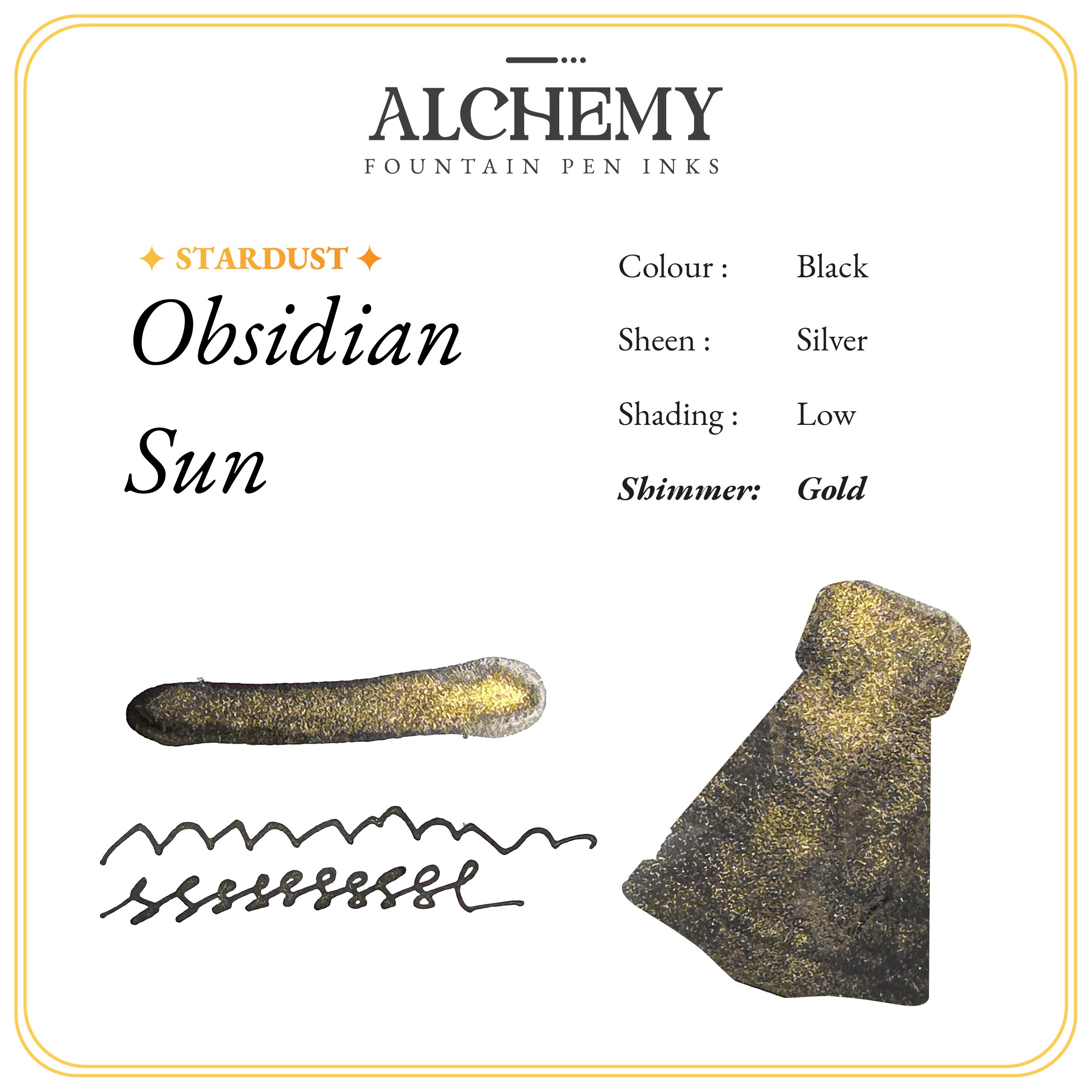 Endless Alchemy Obsidian Sun 45ml Inktfles