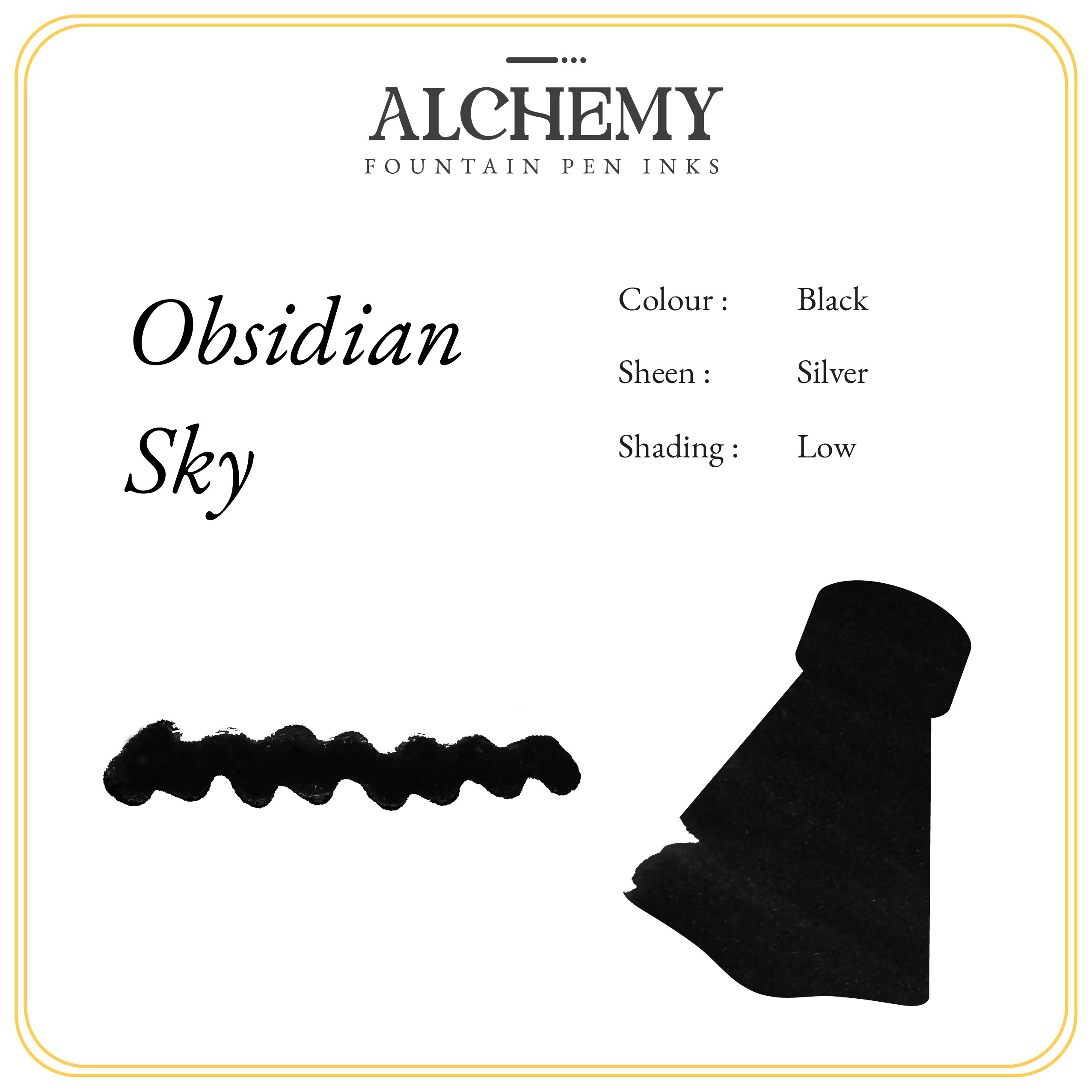 Endless Alchemy Obsidian Sky 45ml Inktfles