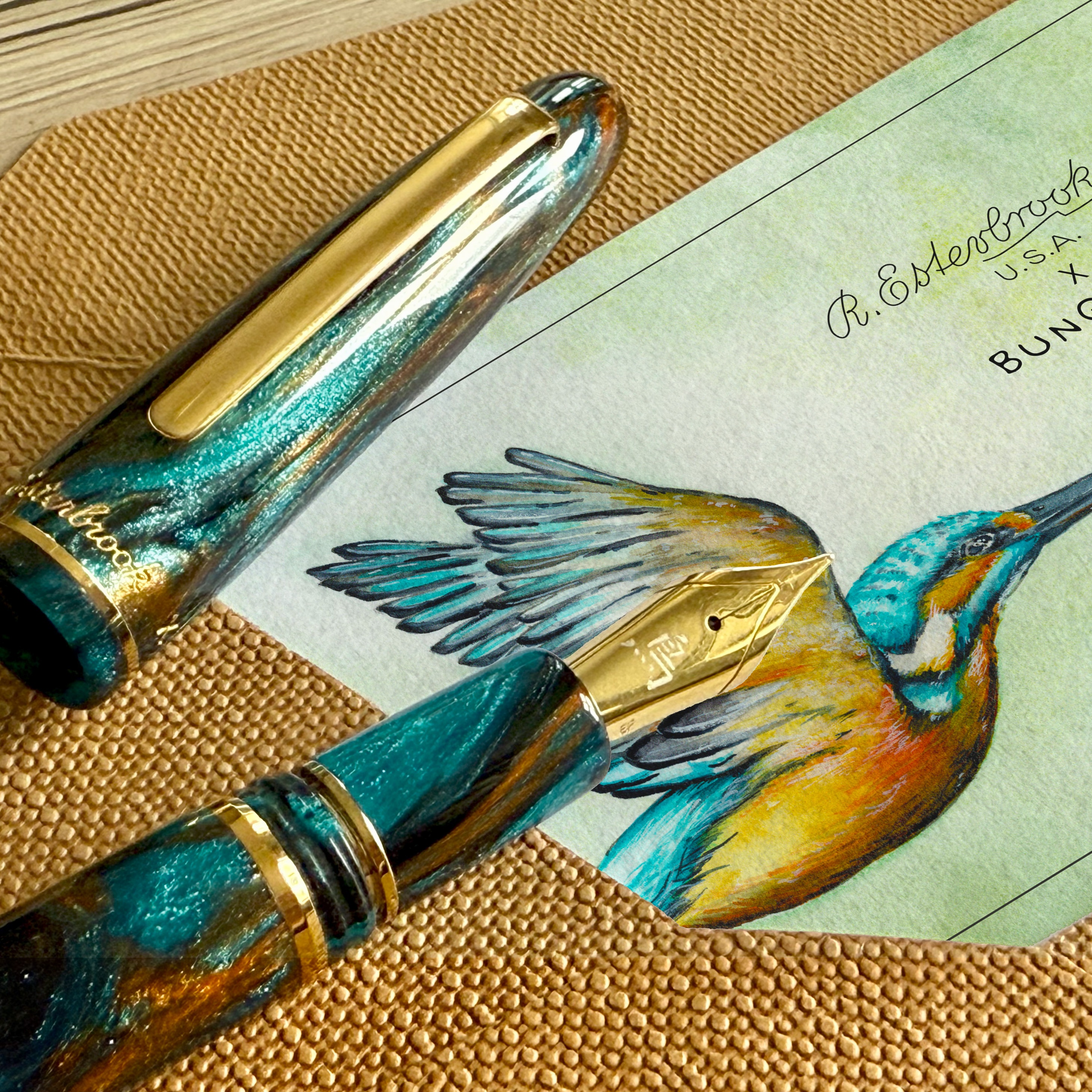 Esterbrook Estie Kingfisher GT Pióro wieczne