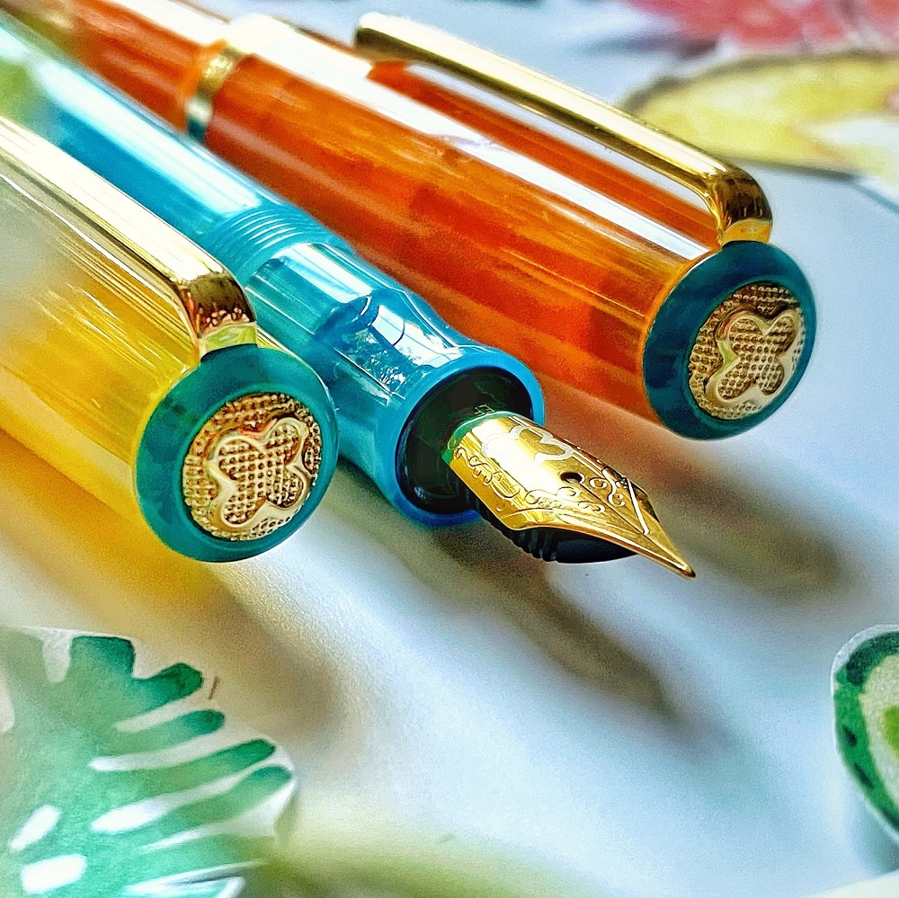 Esterbrook JR Pocket Pen Paradise Blue Breeze Plumo Estilográfica
