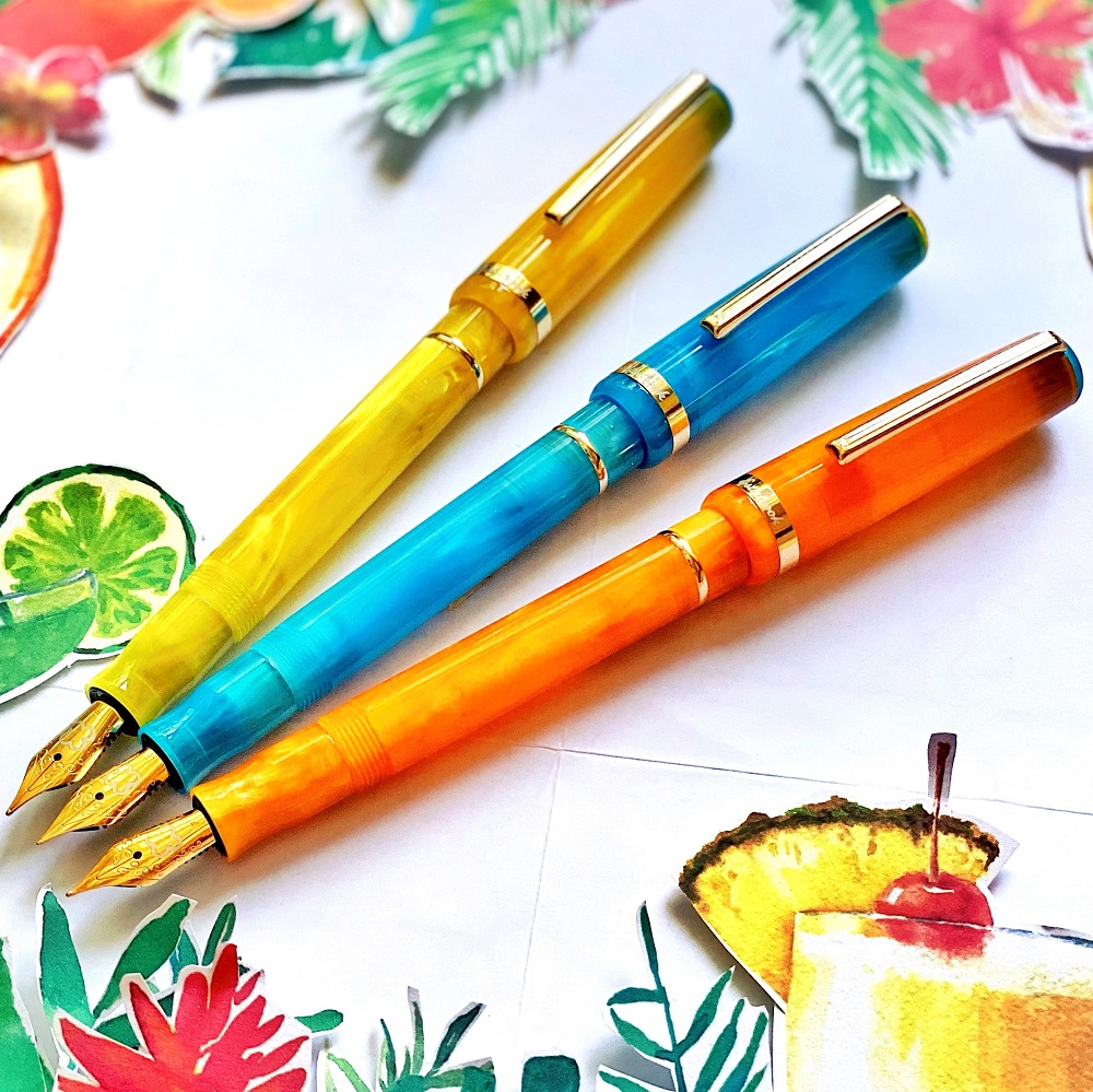 Esterbrook JR Pocket Pen Paradise Blue Breeze Plumo Estilográfica