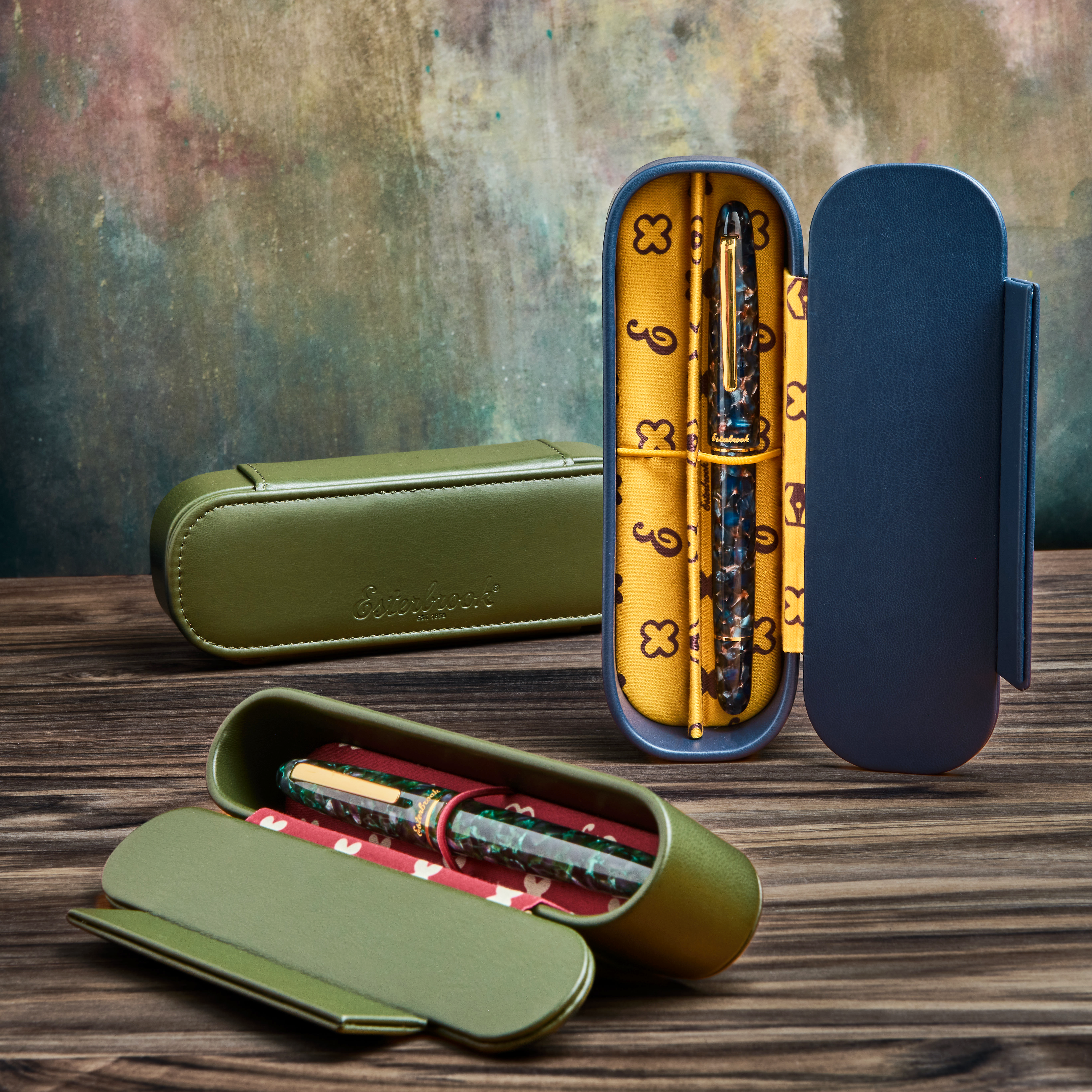 Esterbrook Blue Dandelion Pen Nook (Double)