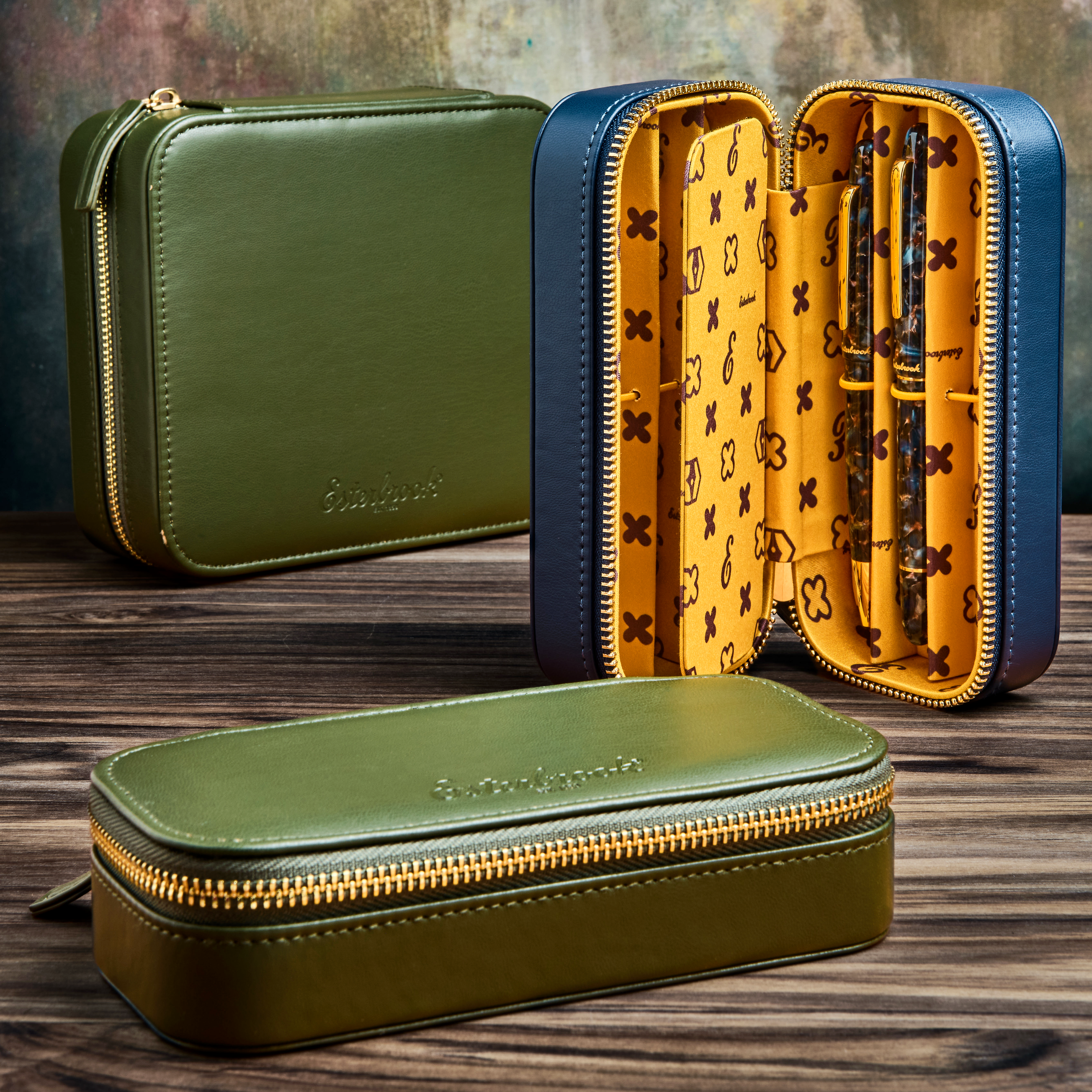 Esterbrook Moss Green Pen Nook (Twelvefold)