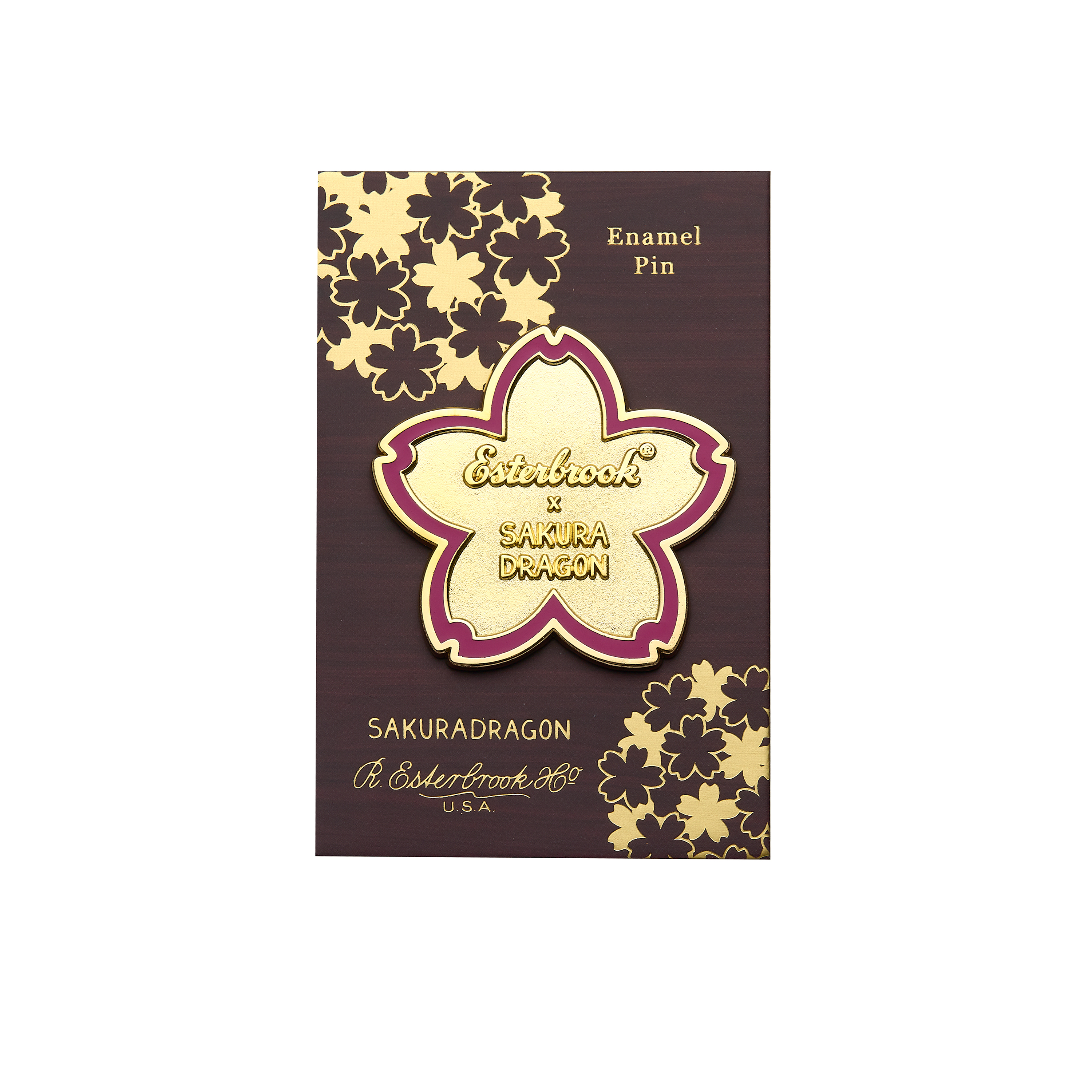 Esterbrook Sakura Street Flower Lapel Pin