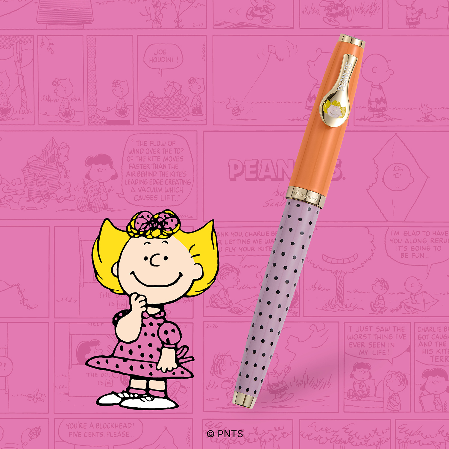 Esterbrook Estie Peanuts 75th Anniversary Edition Sally GT Reservoarpenna