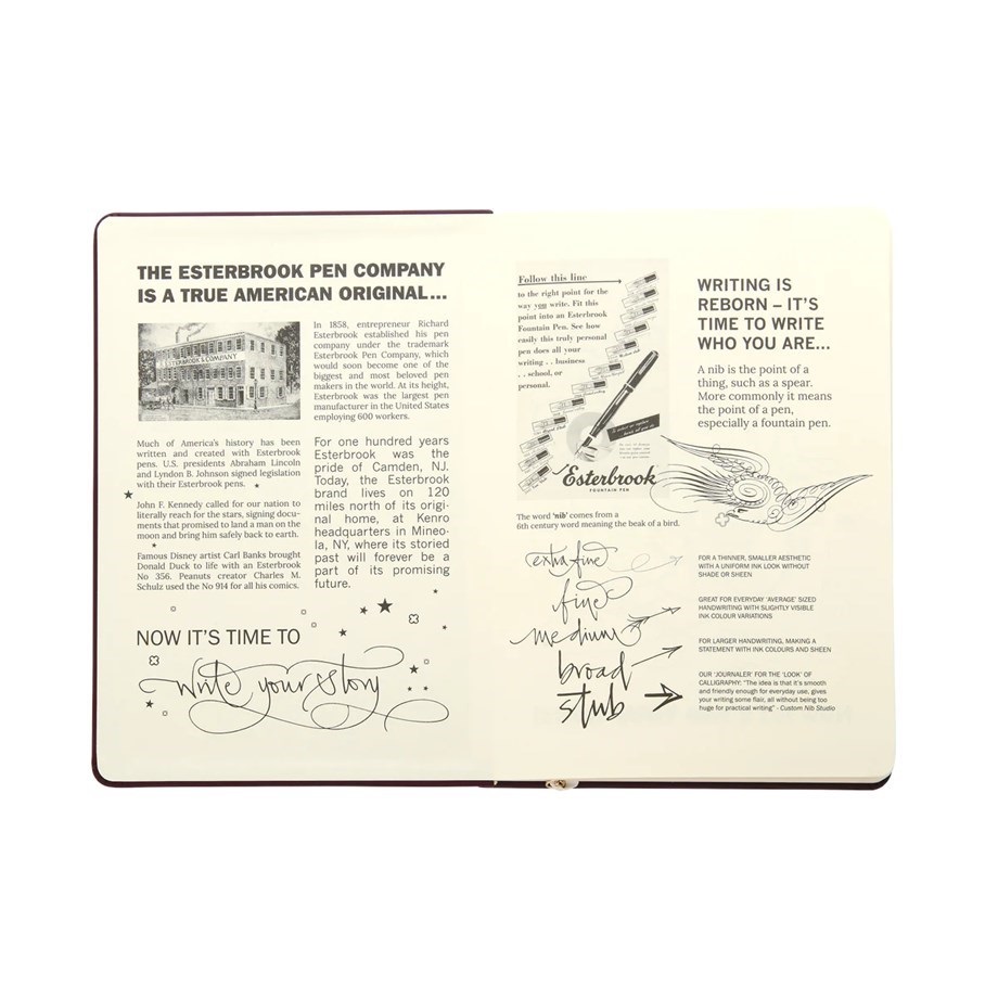 Esterbrook Write Your Story Camel A5 Dot Journal Notebook