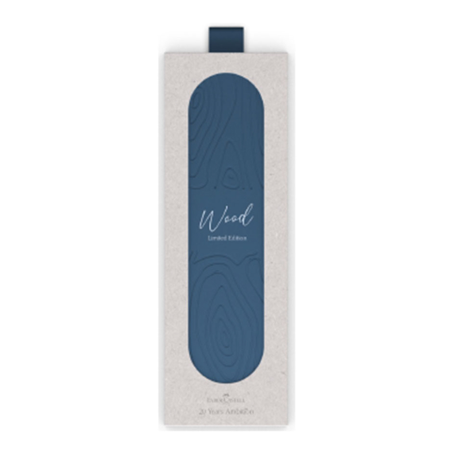 Faber-Castell Ambition Blue Wood Kulspetspenna