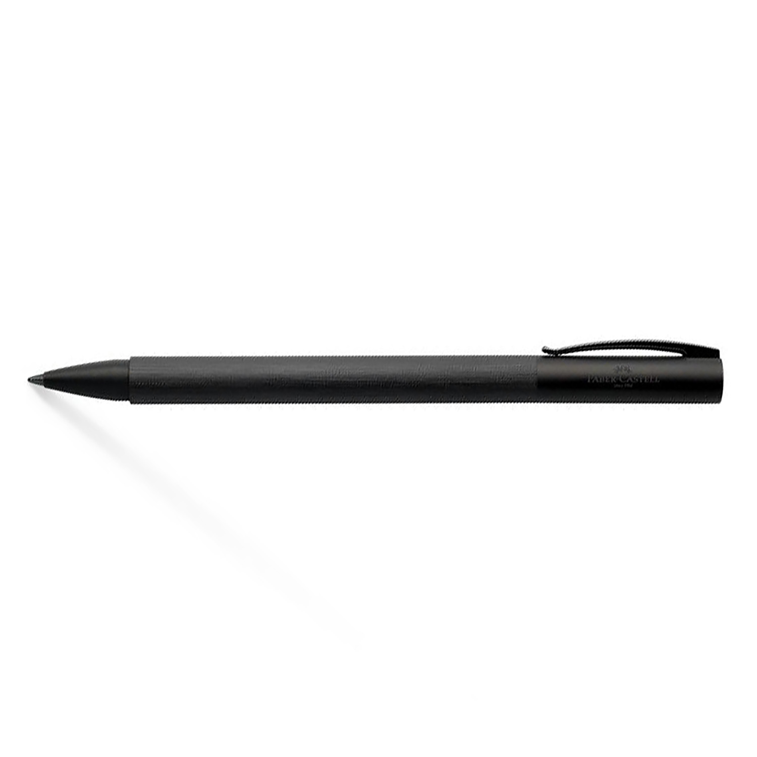 Faber-Castell Ambition Italic Obsidian Black Ballpoint