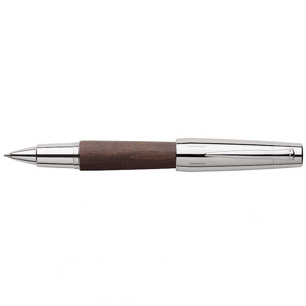 Faber-Castell E-Motion Wood Donker Bruin Rollerball