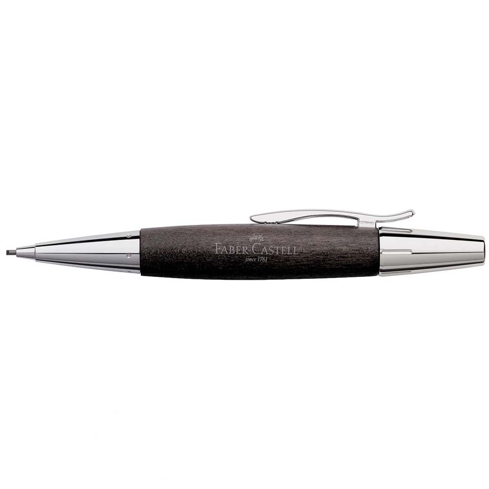 Faber-Castell E-Motion Wood Black Lapiseira 1.4mm