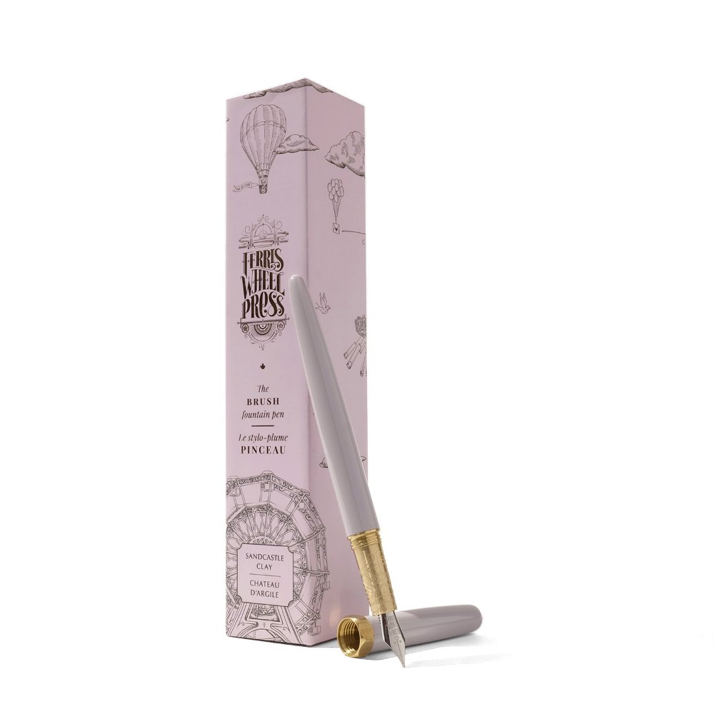Ferris Wheel Press Brush Sandcastle Clay Fountain pen