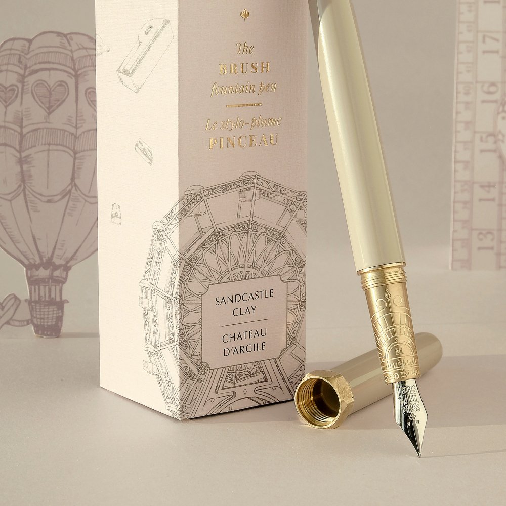 Ferris Wheel Press Brush Sandcastle Clay Fountain pen