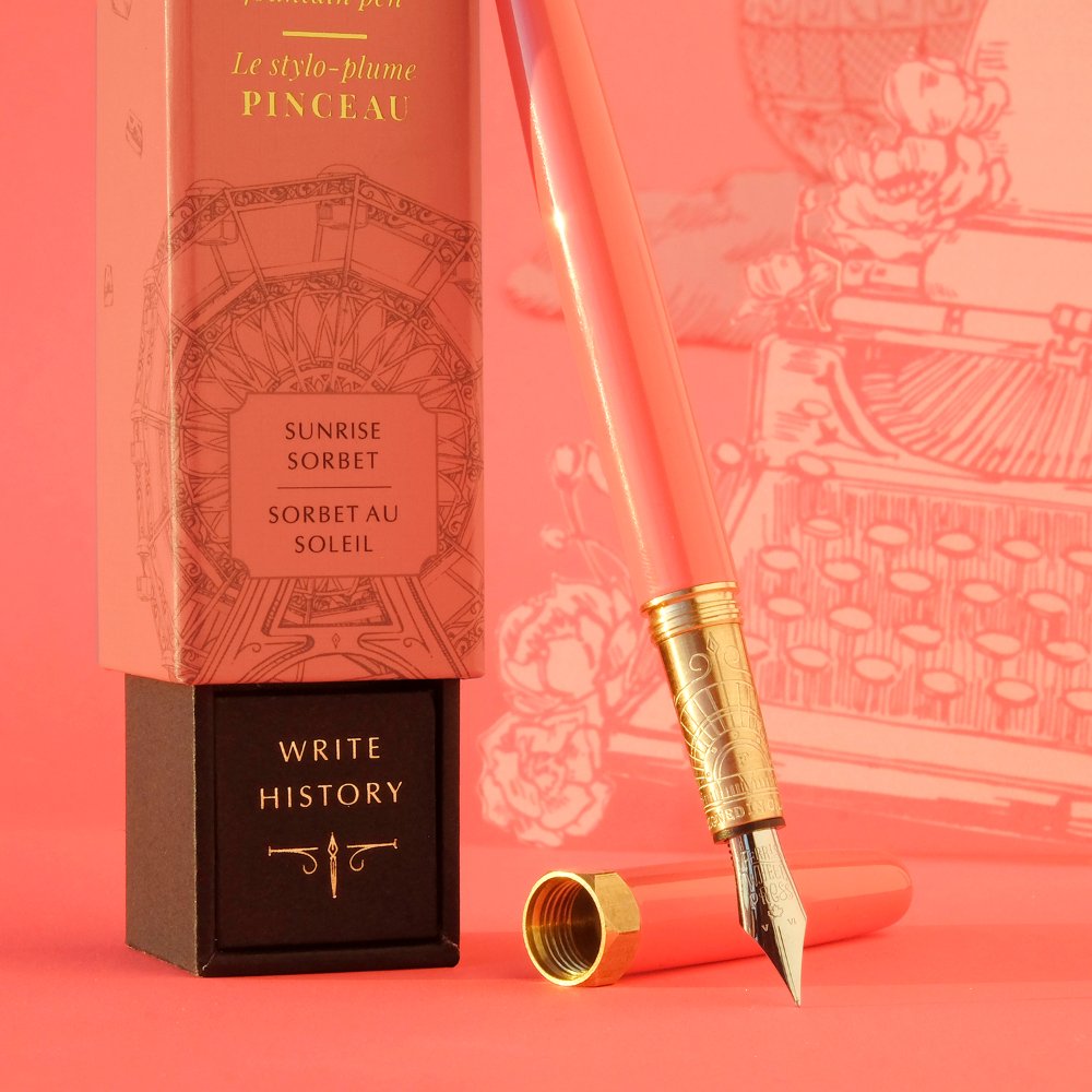 Ferris Wheel Press Brush Sunrise Sorbet Füllfederhalter