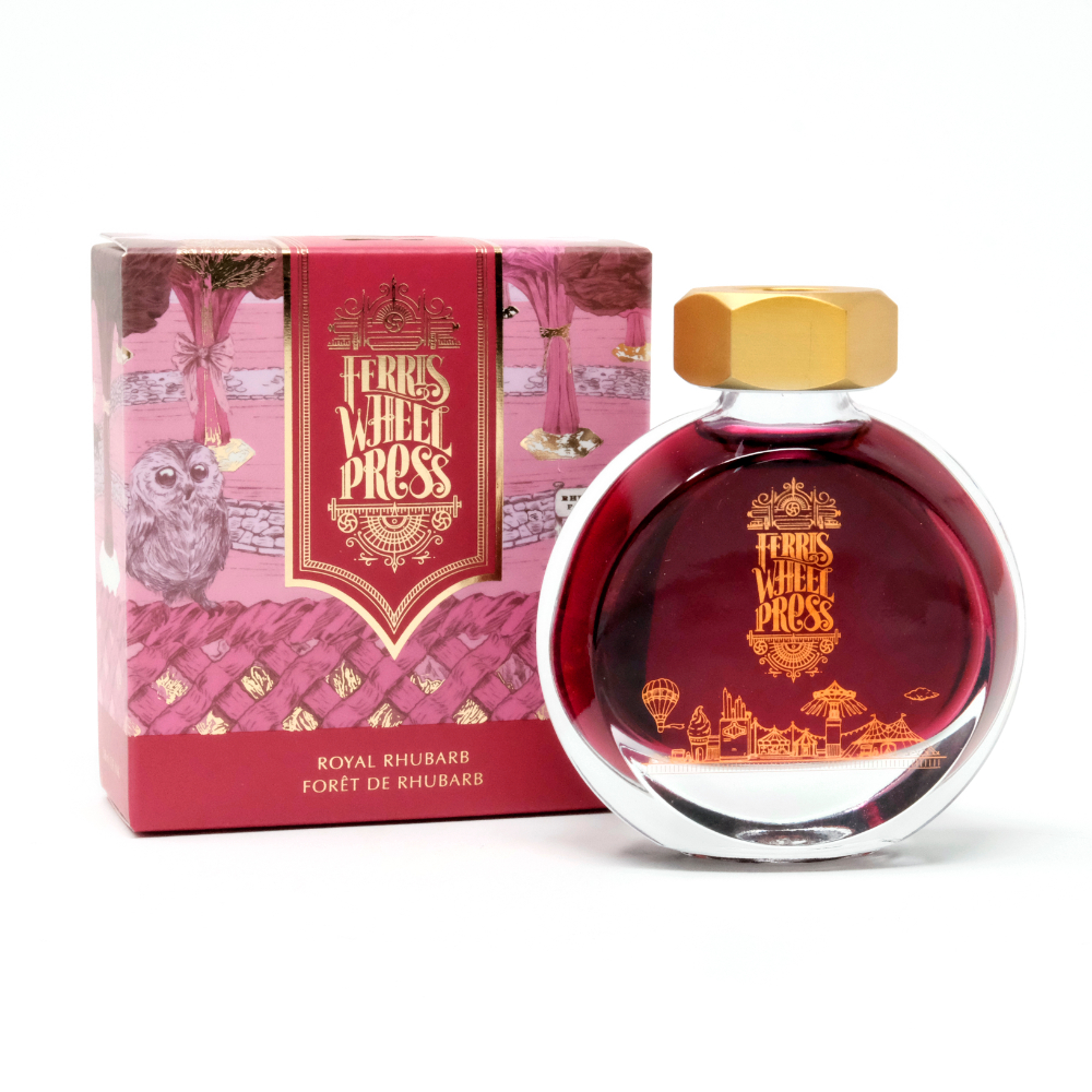 Ferris Wheel Press Autumn in Ontario Royal Rhubarb 38 ml Inkwell