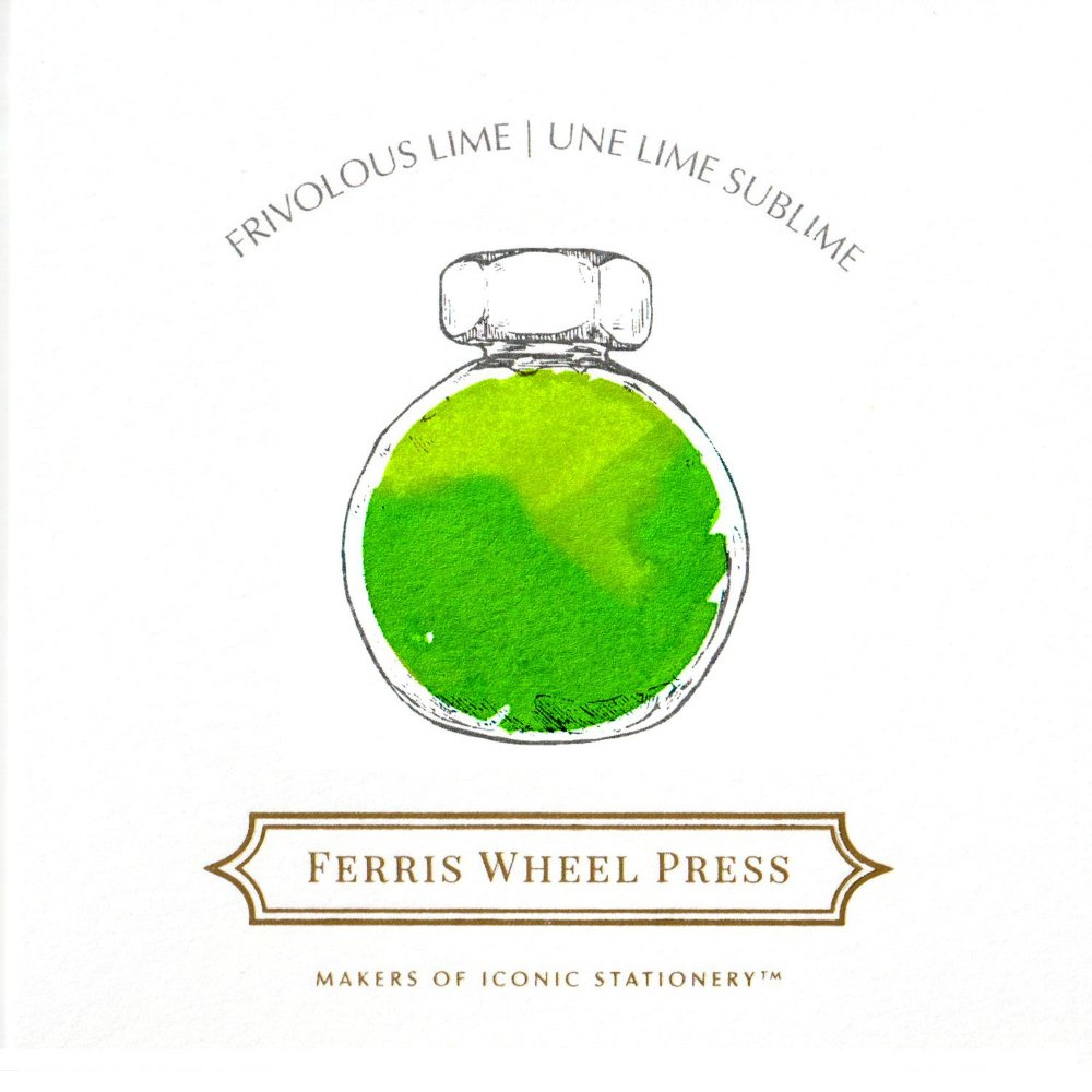 Ferris Wheel Press Freshly Squeezed Frivolous Lime 38 ml Inktpot
