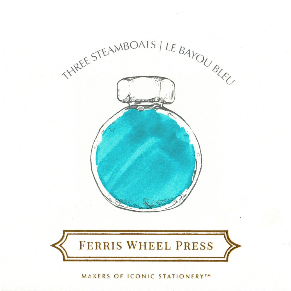 Ferris Wheel Press Freshly Squeezed Three Steamboats 38 ml Inktpot