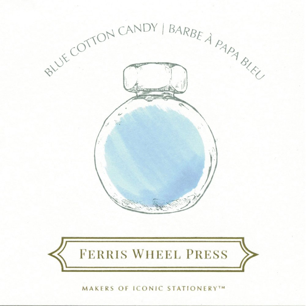 Ferris Wheel Press High Tea Blue Cotton Candy 38 ml Encrier
