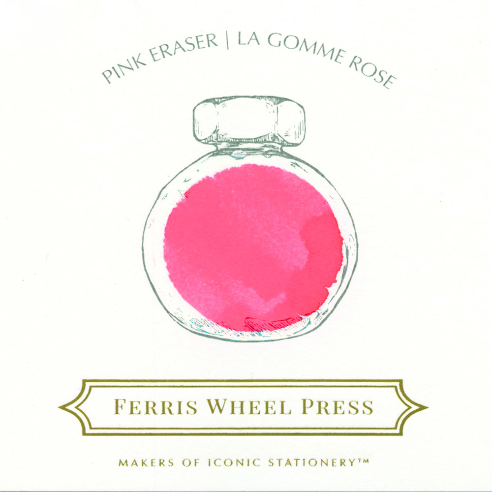 Ferris Wheel Press High Tea Pink Eraser 38 ml Inkwell